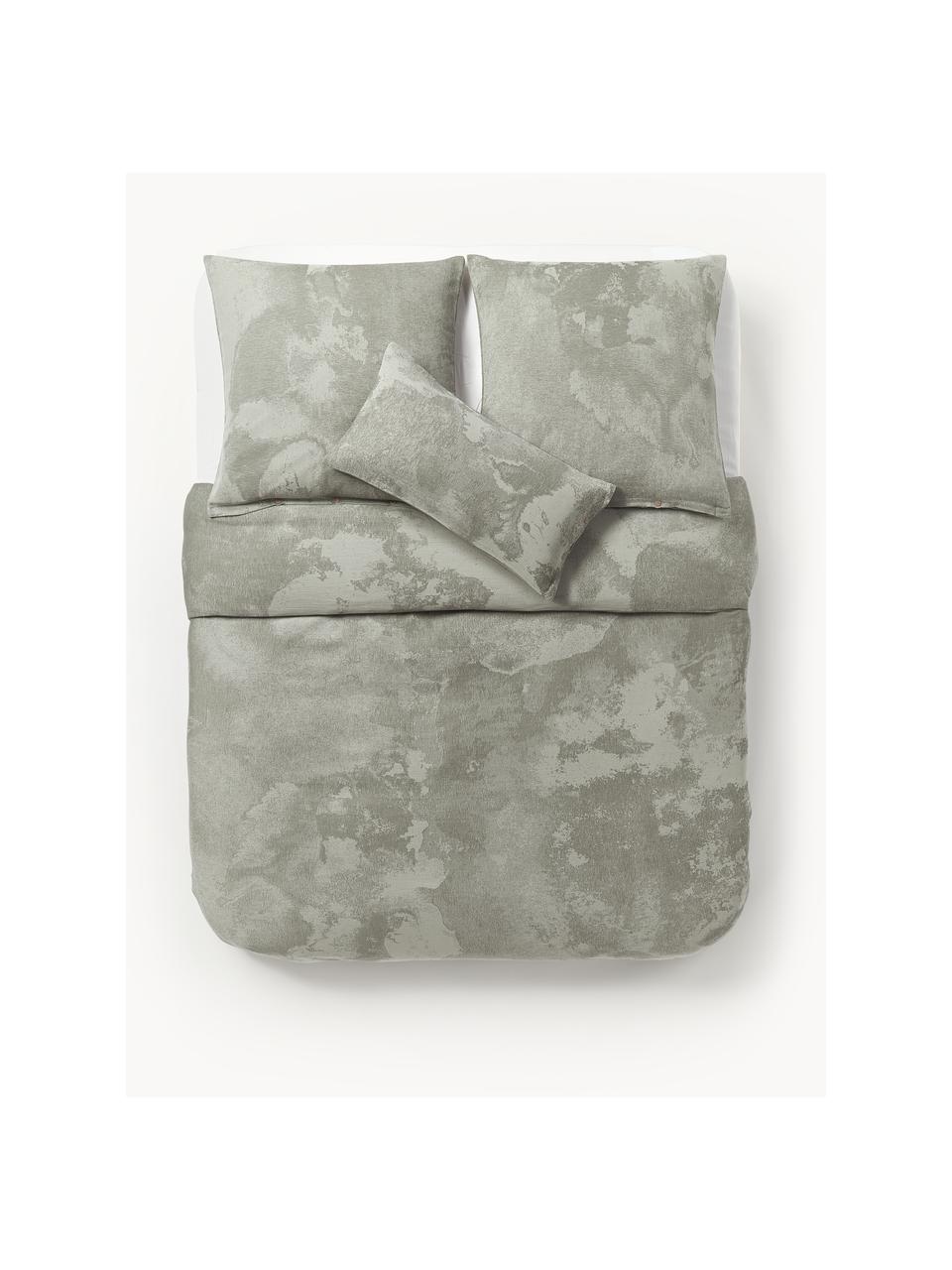 Copripiumino in cotone Marcella, 100% cotone

Densità del filo 205 TC, qualità comfort
La biancheria da letto in cotone è piacevolmente morbida sulla pelle, assorbe bene l'umidità ed è adatta per chi soffre di allergie

Il materiale utilizzato in questo prodotto è testato per le sostanze nocive e certificato secondo lo STANDARD 100 by OEKO-TEX®, 6457CIT, CITEVE., Tonalità verdi, Larg. 200 x Lung. 200 cm