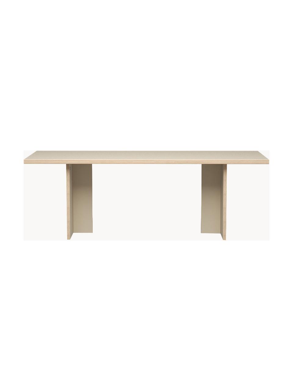 Table Hanga, 220 x 90 cm, Bois, larg. 220 x prof. 90 cm