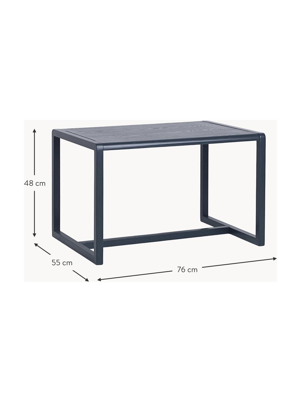 Table en bois pour enfant Little Architect, Bois de frêne, placage en frêne, MDF

Ce produit est fabriqué à partir de bois certifié FSC® issu d'une exploitation durable, Gris-bleu, larg. 76 x prof. 55 cm