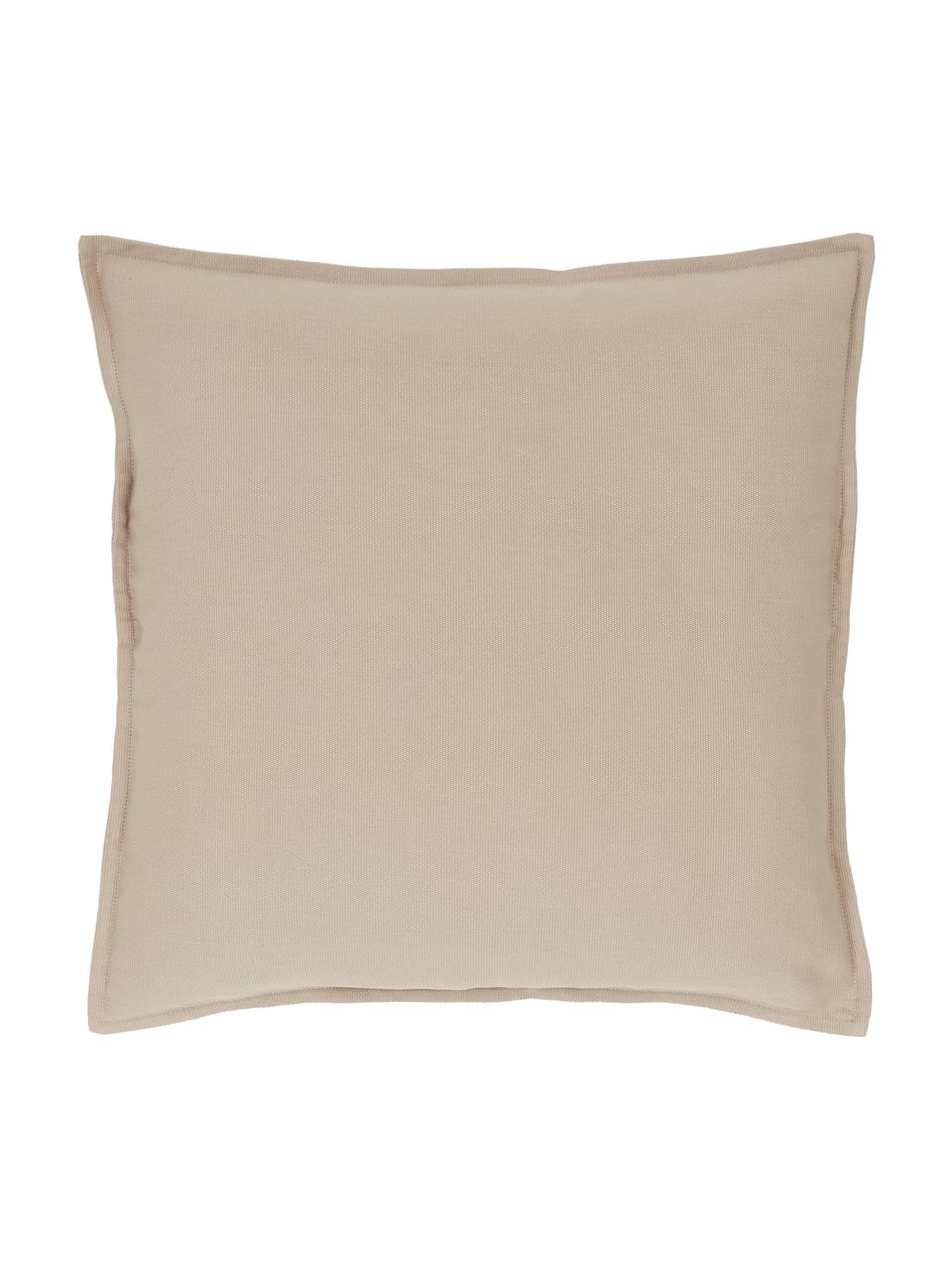 Poszewka na poduszkę z bawełny Mads, 100% bawełna, Beżowy, S 50 x D 50 cm