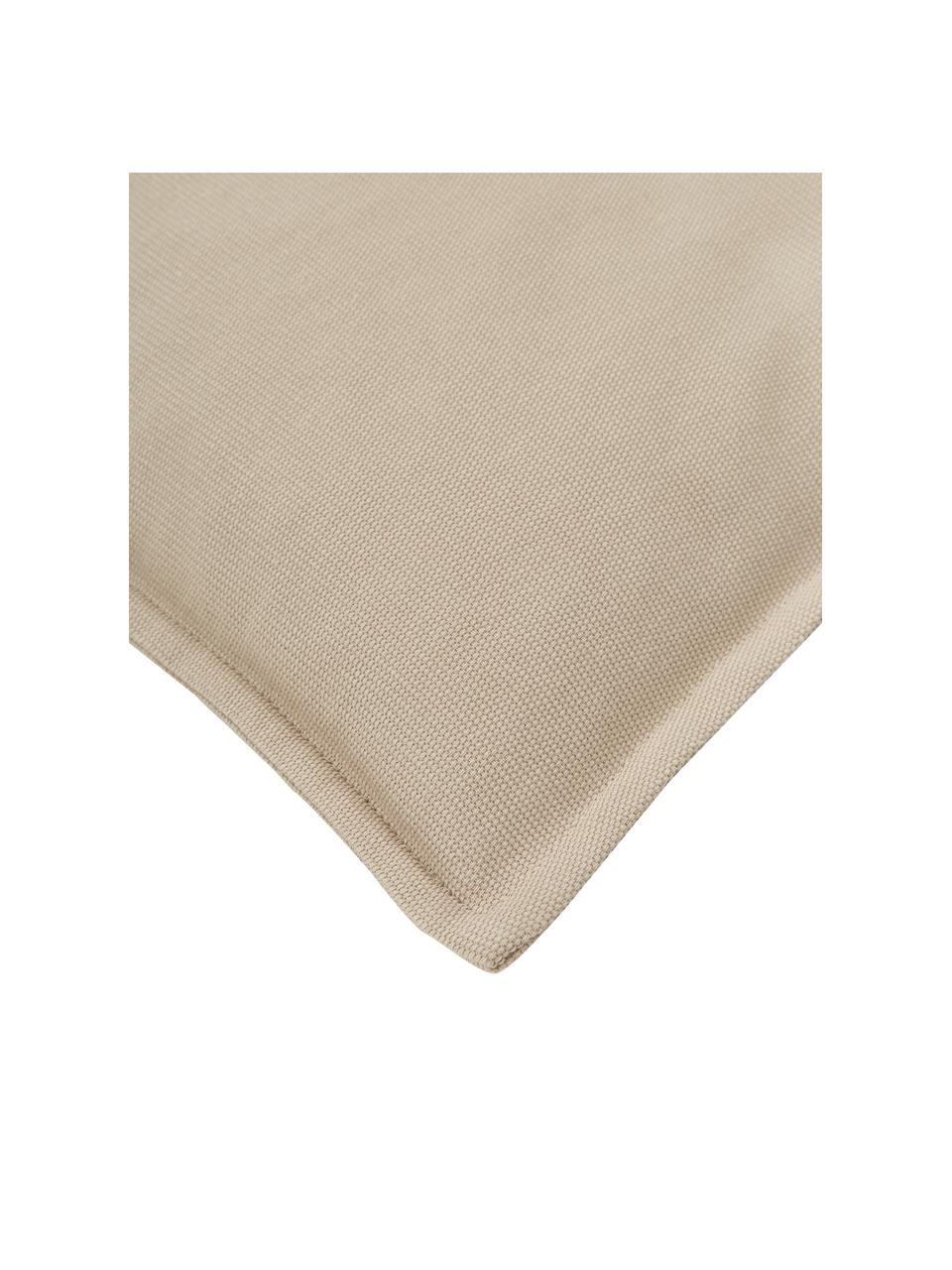 Baumwoll-Kissenhülle Mads in Beige, 100% Baumwolle, Beige, B 50 x L 50 cm