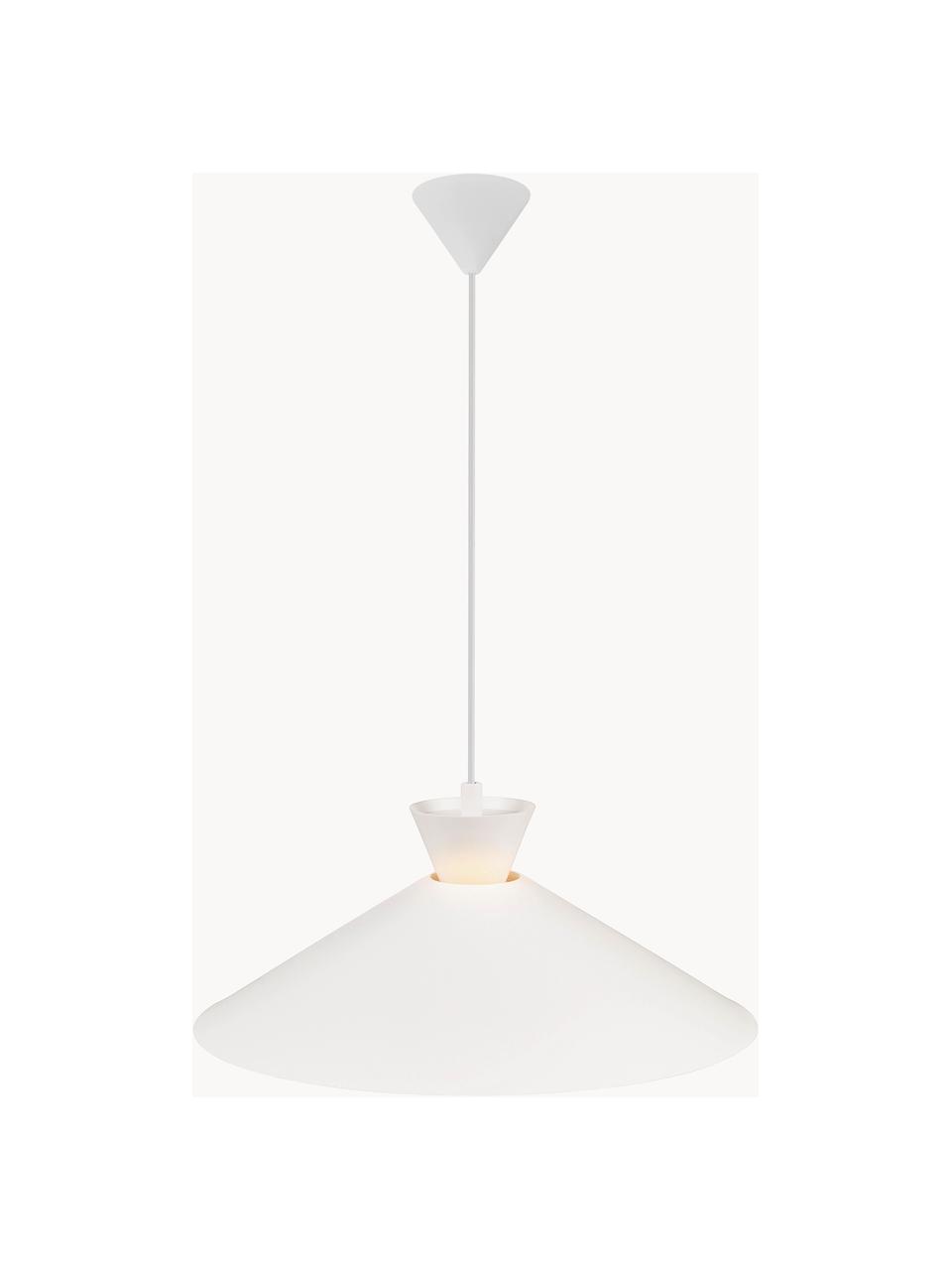 Lampa wisząca Dial, Biały, Ø 45 x W 18 cm