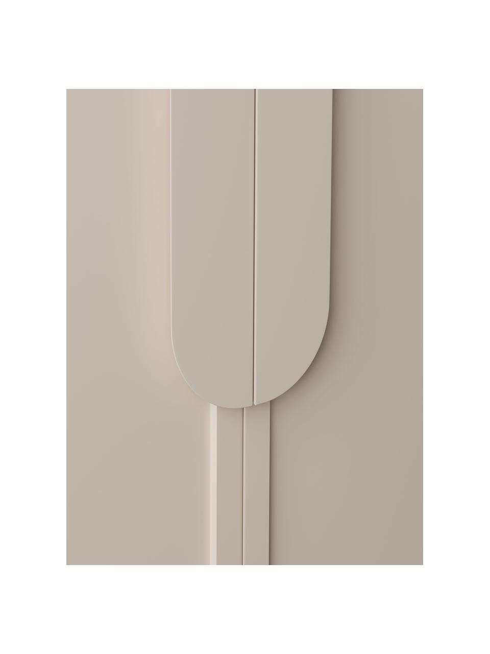 Chiffonnier Jodie, Beige claro, madera de fresno, An 120 x Al 100 cm