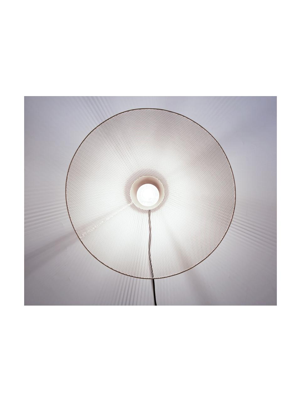 Wandlamp Luxedo, Lampenkap: gecoat metaal, Gebroken wit, Ø 46 x D 10 cm