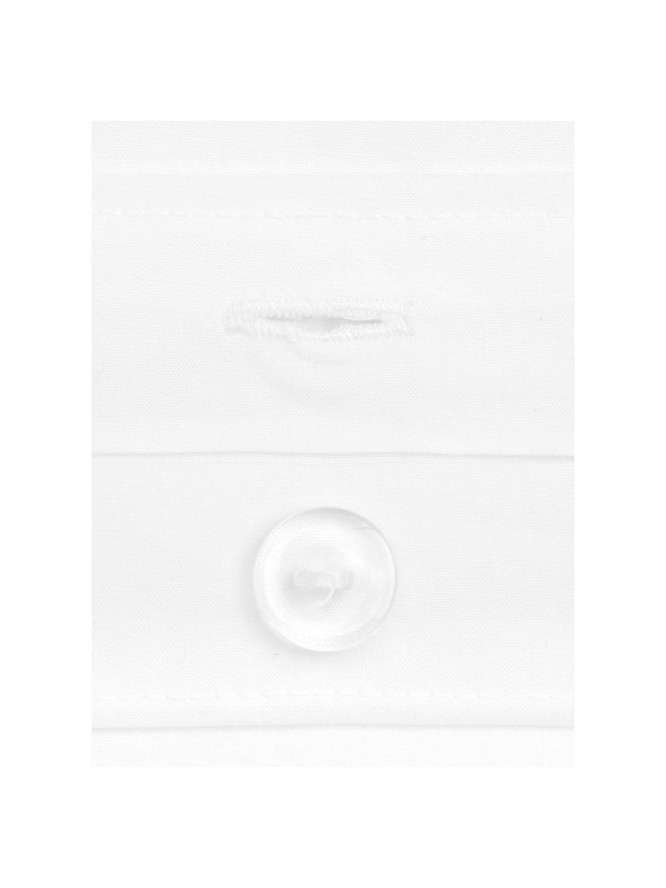 Perkálový povlak na polštář Joanna, 2 ks, Bílá, Š 40 cm, D 80 cm