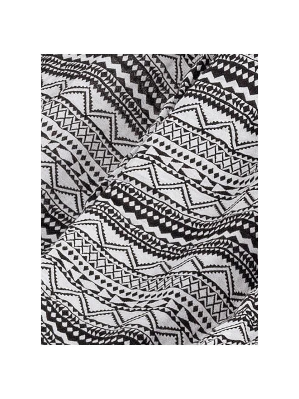 Hangmat Raissa, 65% katoen 35% polyester, Grijs, wit, 150 x 200 cm