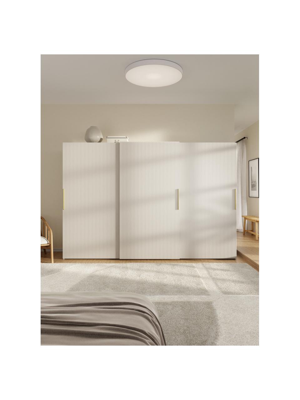 Armoire modulaire à portes coulissantes Simone, larg. 300 cm, plusieurs variantes, Bois, beige, Basic Interior, larg. 300 x haut. 200 cm