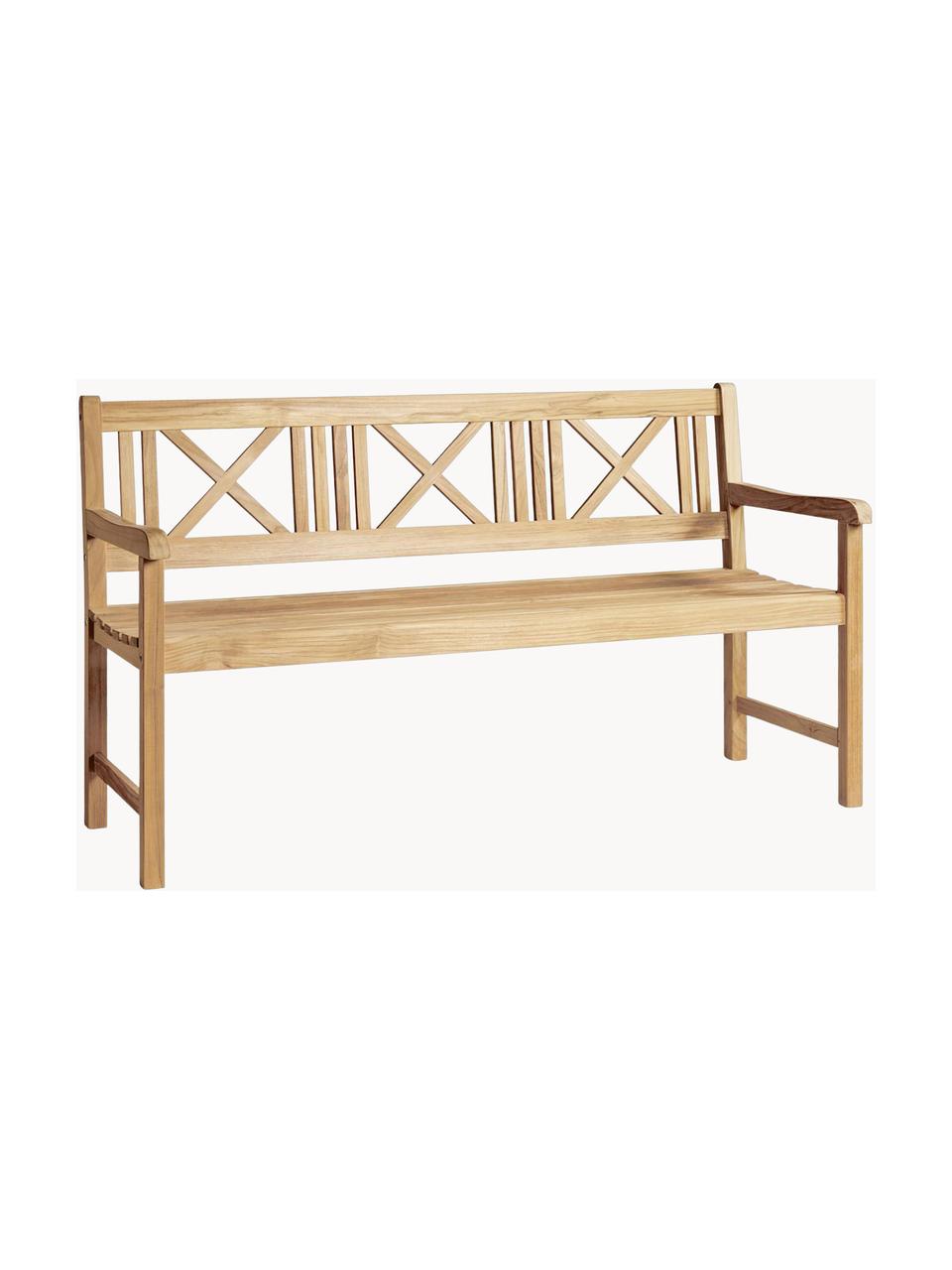 Grote tuinbank Rosenborg van teakhout, Teakhout, gepolijst
V-Legal gecertificeerd, Teak, B 150 x H 89 cm