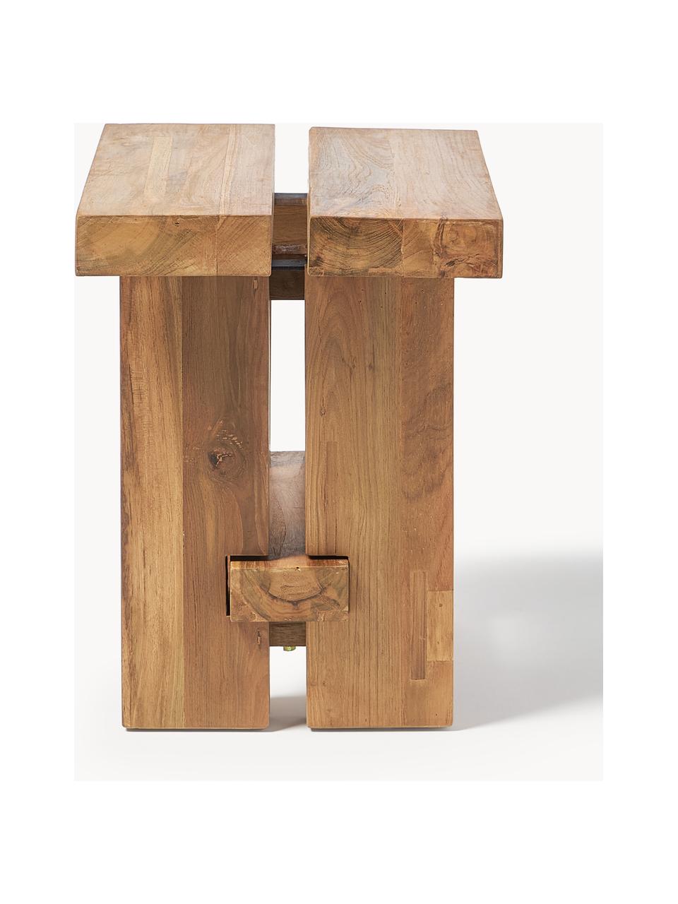 Hocker Hugo aus Teakholz, Teakholz, gebeizt

Dieses Produkt wird aus nachhaltig gewonnenem, FSC®-zertifiziertem Holz gefertigt., Teakholz, gebeizt, B 50 x H 45 cm