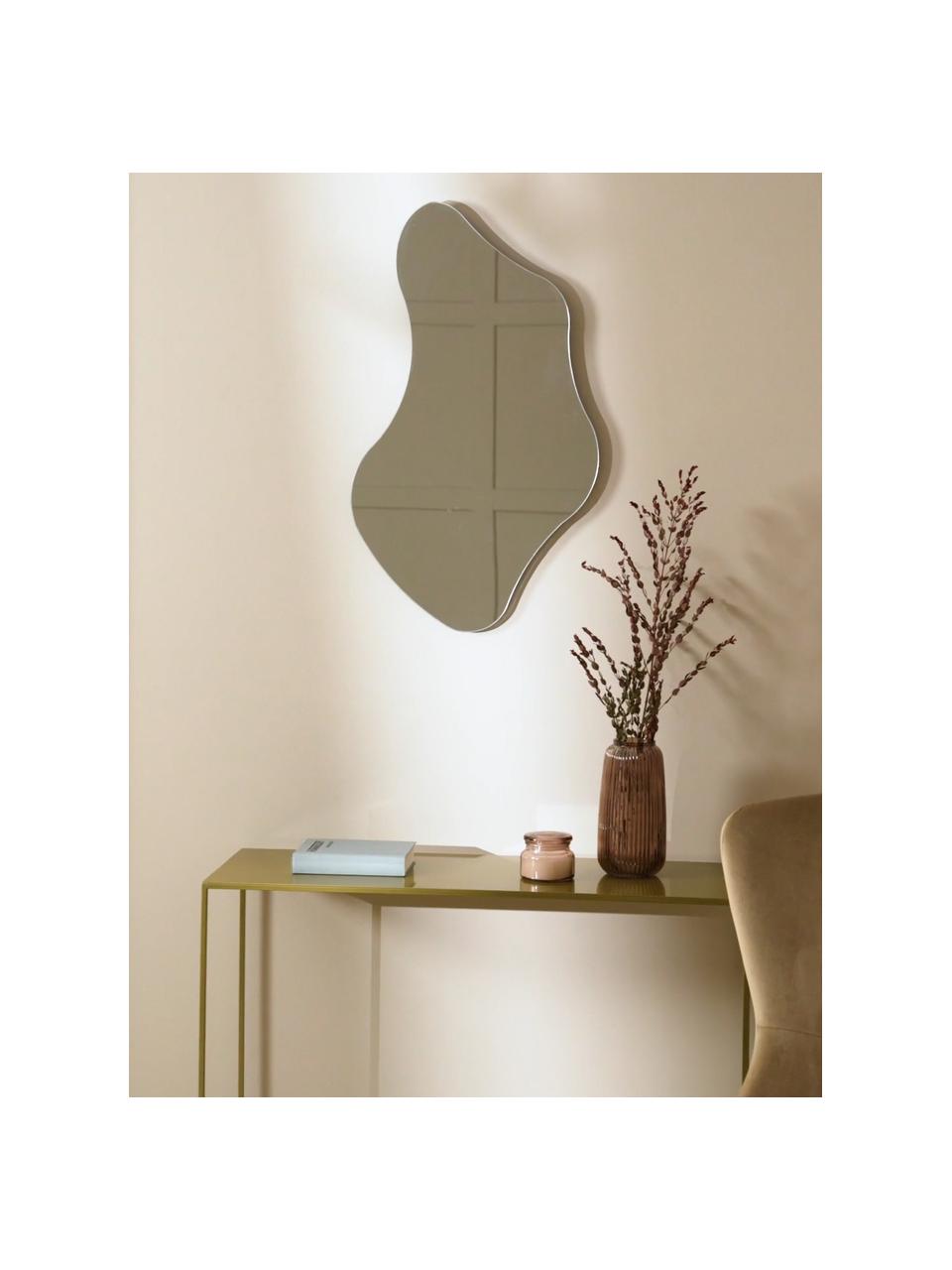 Lustro ścienne Lia, Srebrny, S 48 x W 80 cm