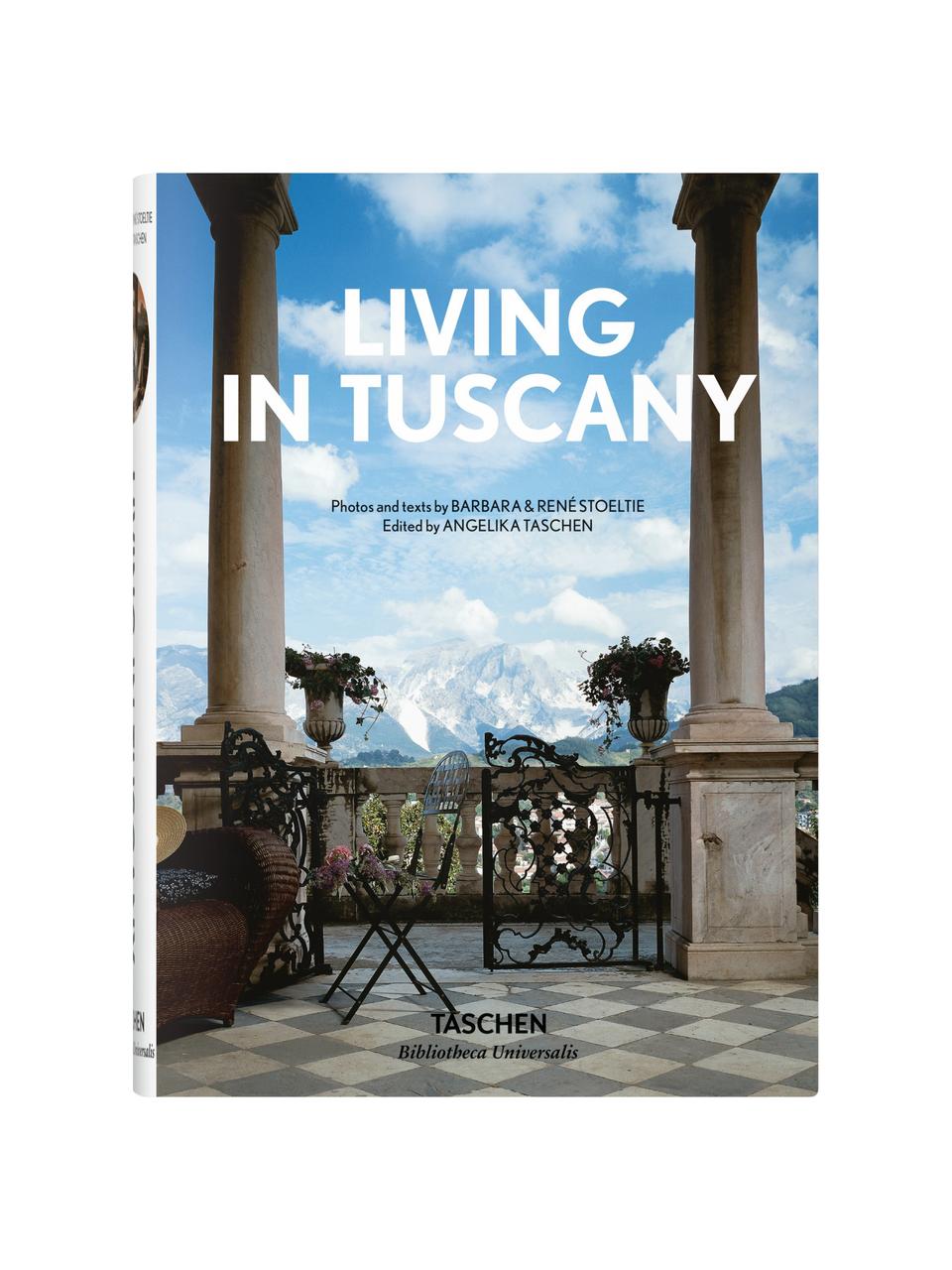 Bildband Living in Tuscany, Papier, Hardcover, Living in Tuscany, B 14 x L 20 cm