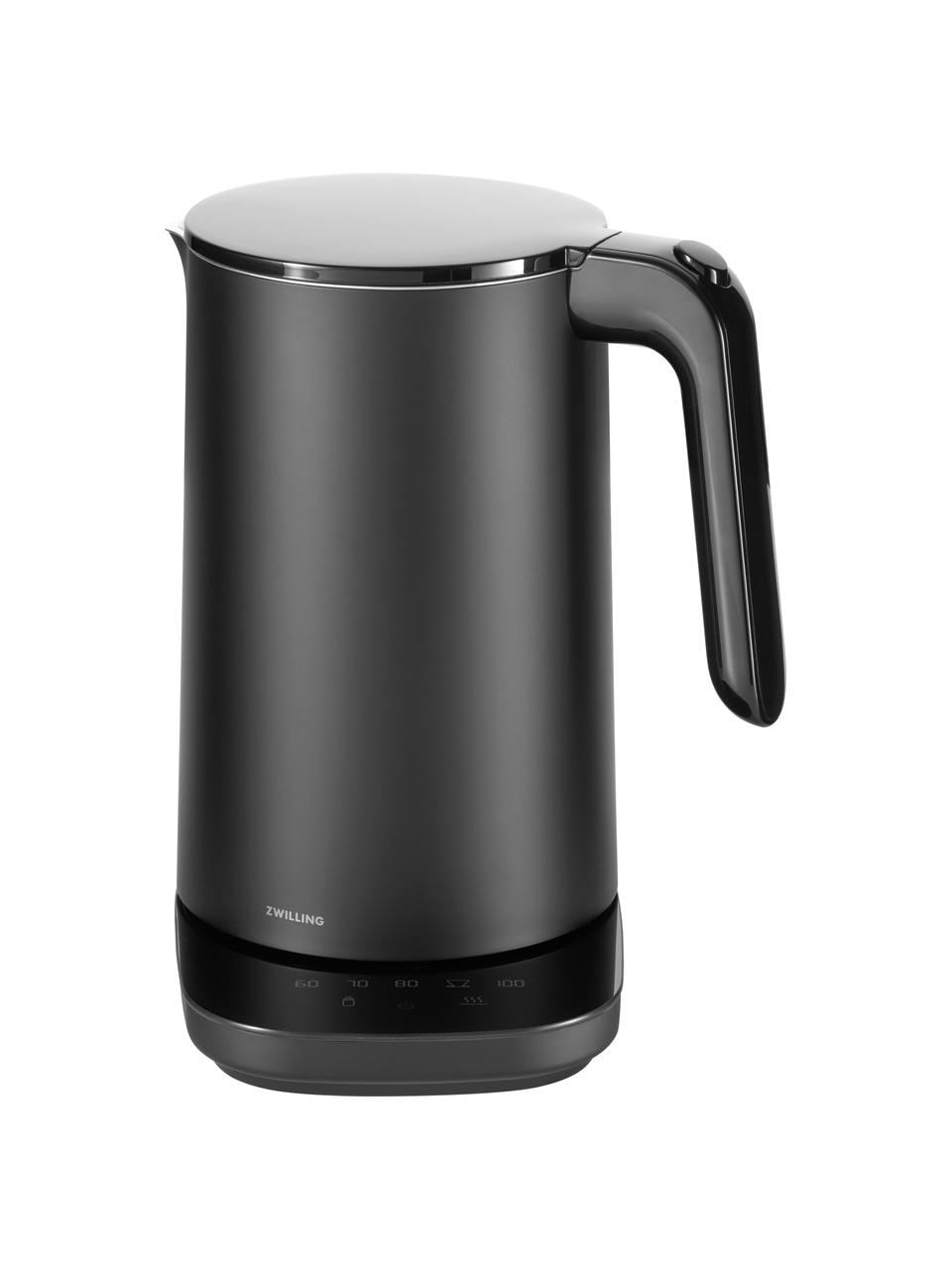 Wasserkocher Enfinigy, 1.5 L, Kunststoff, Schwarz, B 15 x H 24 cm