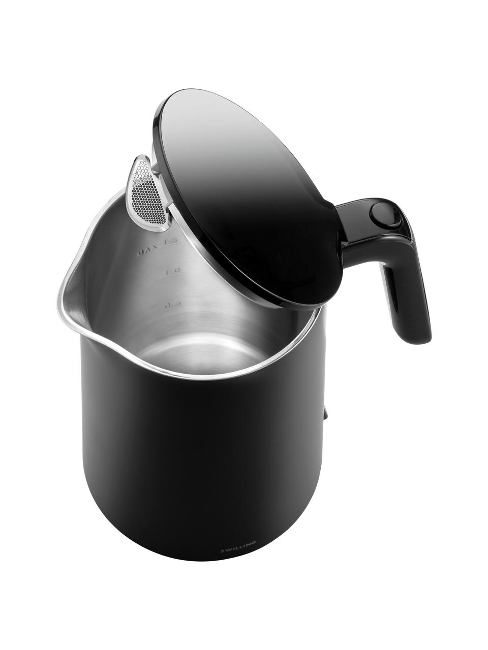 Wasserkocher Enfinigy, Kunststoff, Schwarz, B 15 x H 24 cm