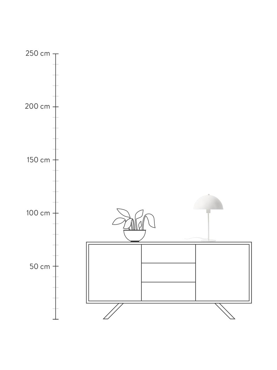 Lampe à poser Matilda, Blanc, Ø 29 x haut. 45 cm