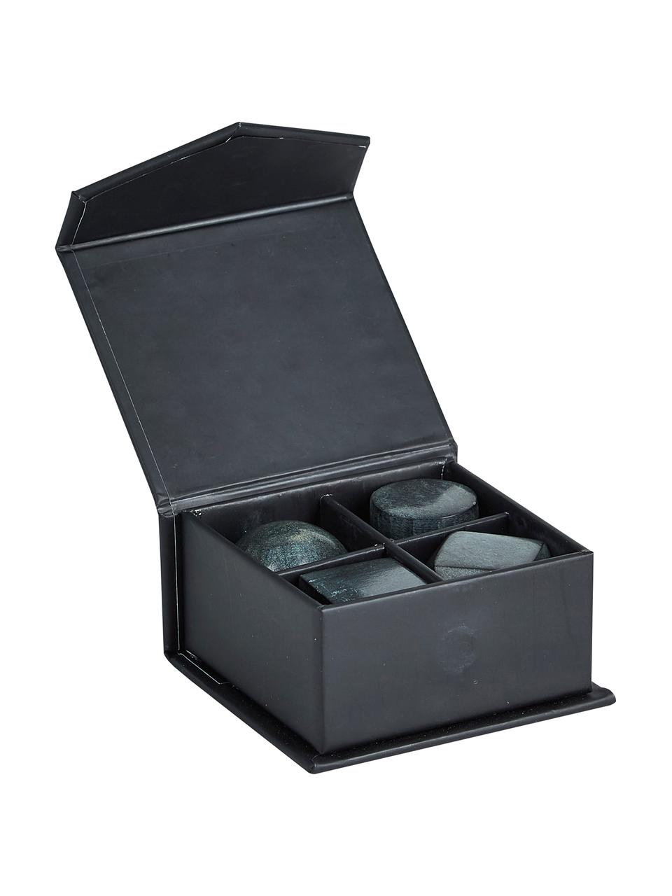 Set pietre whisky Sola 4 pz, Pietra, Verde, grigio scuro, Ø 3 x Alt. 3 cm