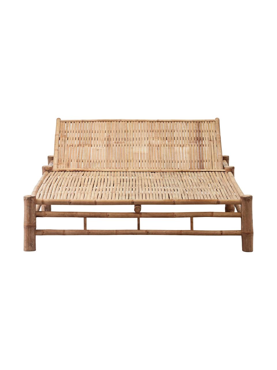 Lit de repos en bambou Mandisa, Bambou, non traité, Bambou, larg. 150 x prof. 210 cm