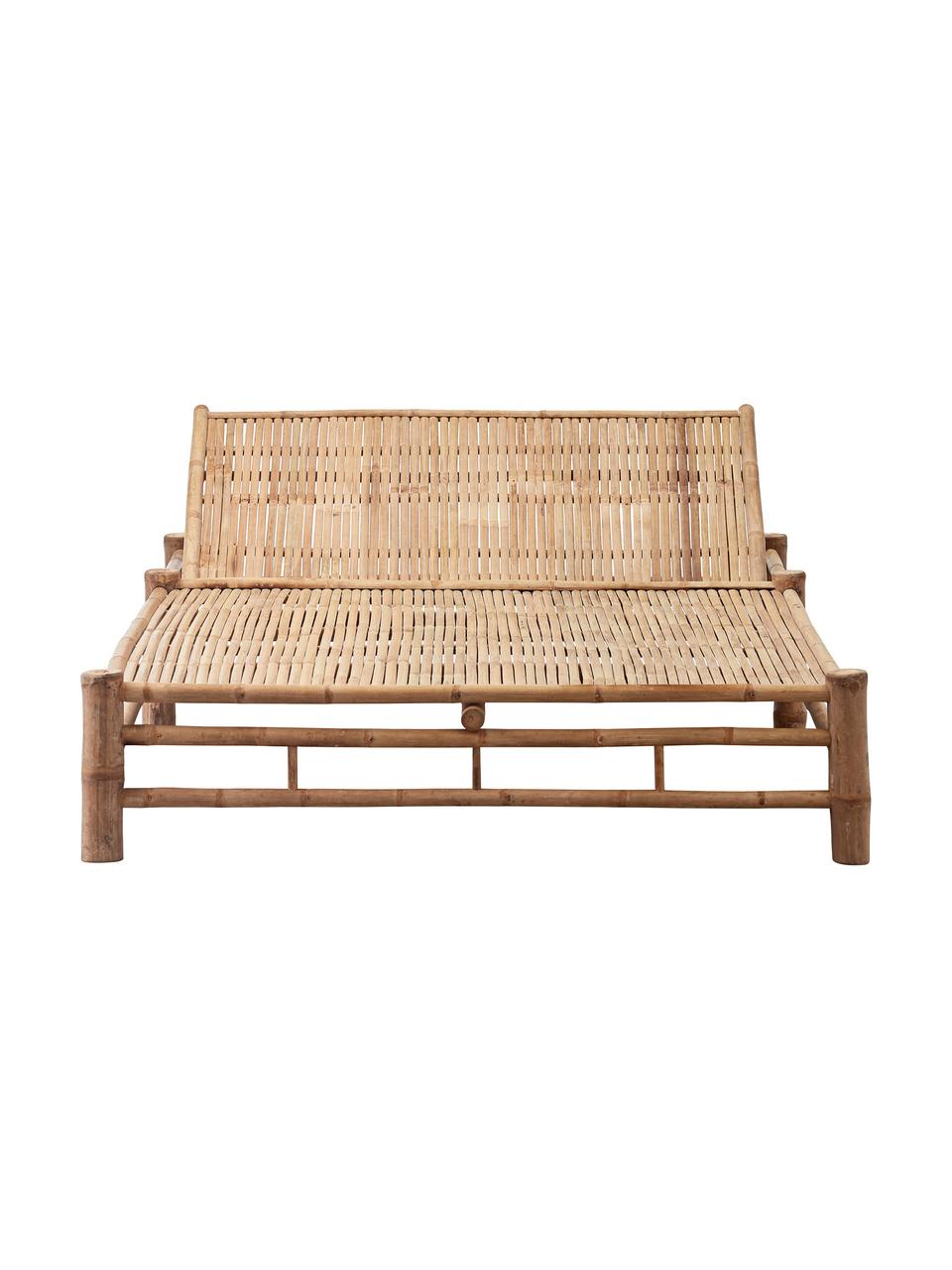 Łóżko dzienne z bambusa Mandisa, Drewno bambusowe, surowe, Drewno bambusowe, 150 x 210 cm