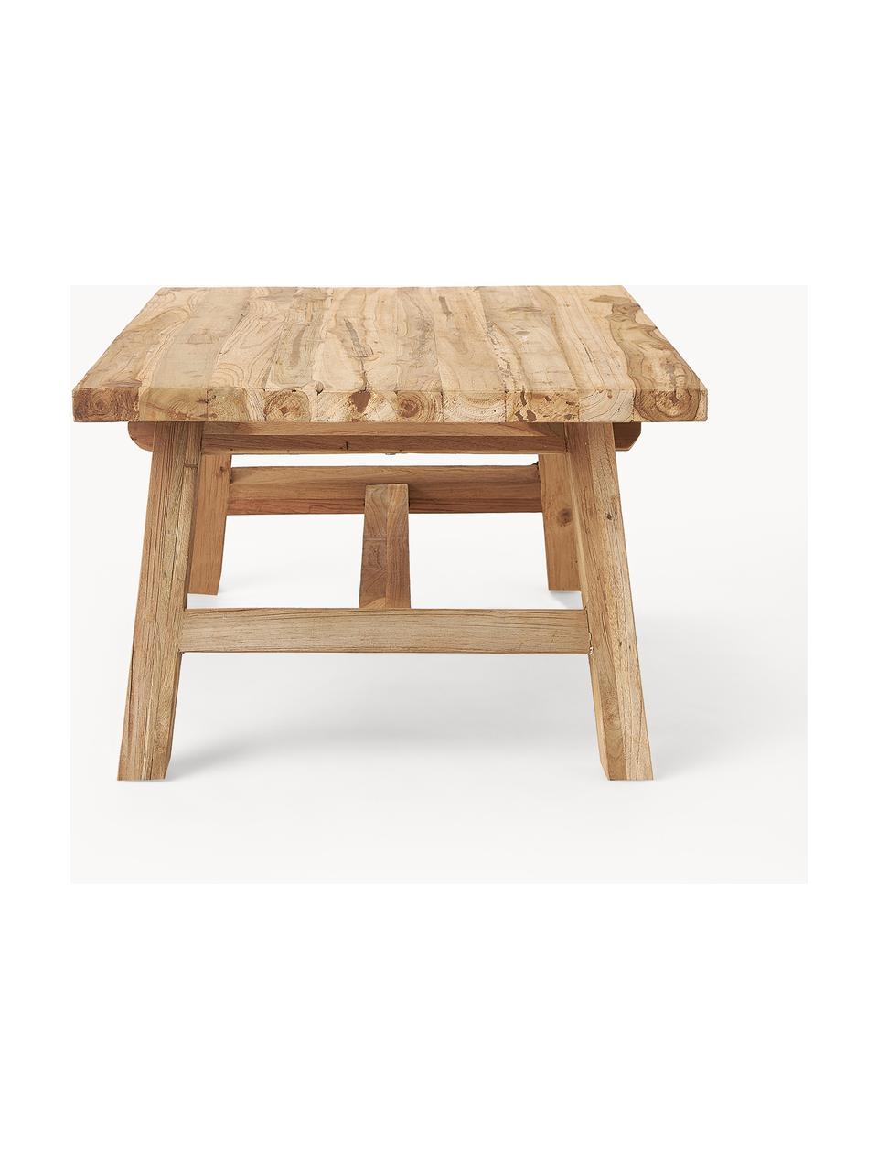 Couchtisch Lawas aus Teakholz, Teakholz, naturbelassen, Teakholz, B 120 x H 45 cm