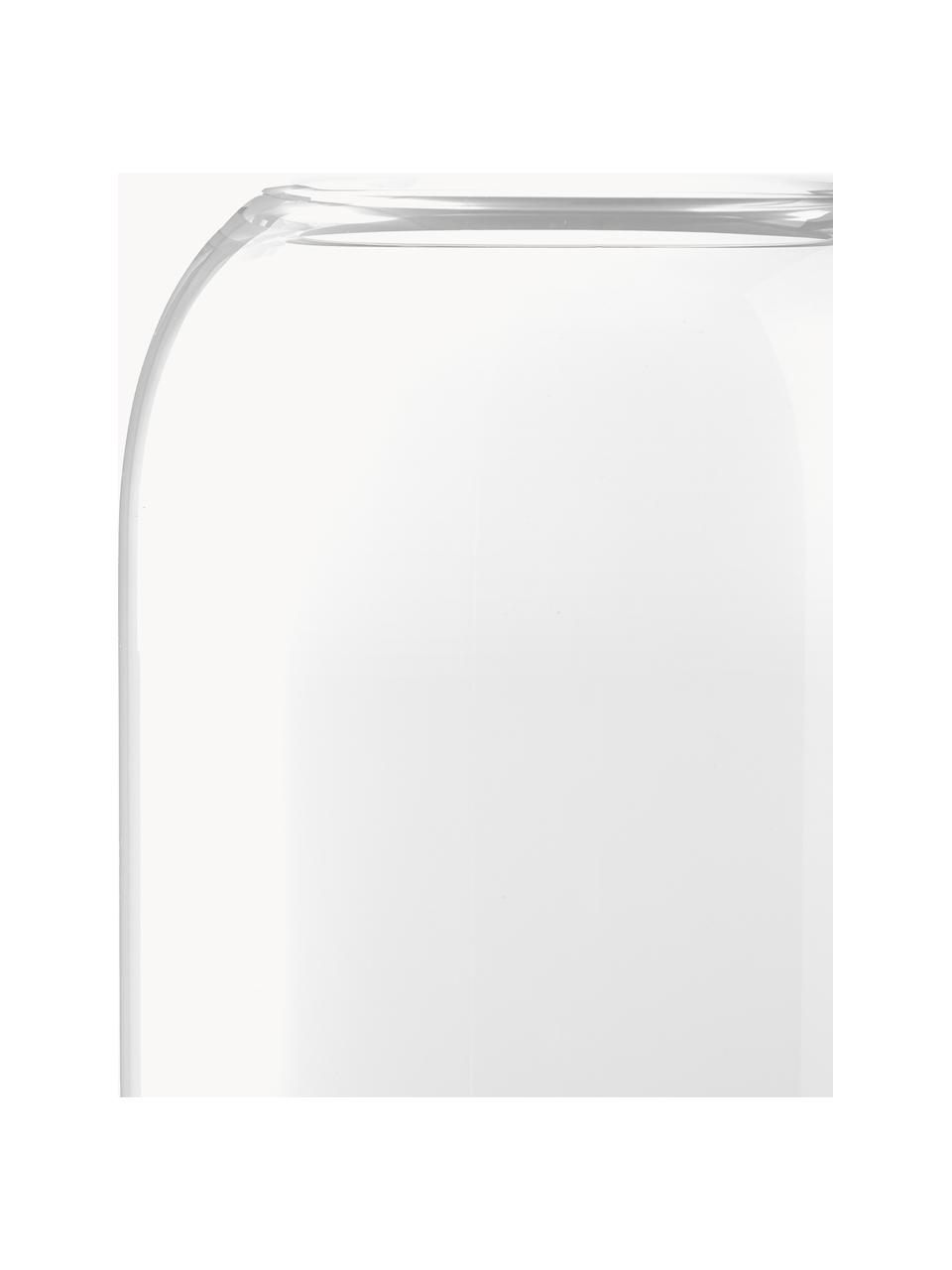 Lampe à poser soufflée bouche Gople, tailles variées, Blanc, Ø 21 x haut. 49 cm