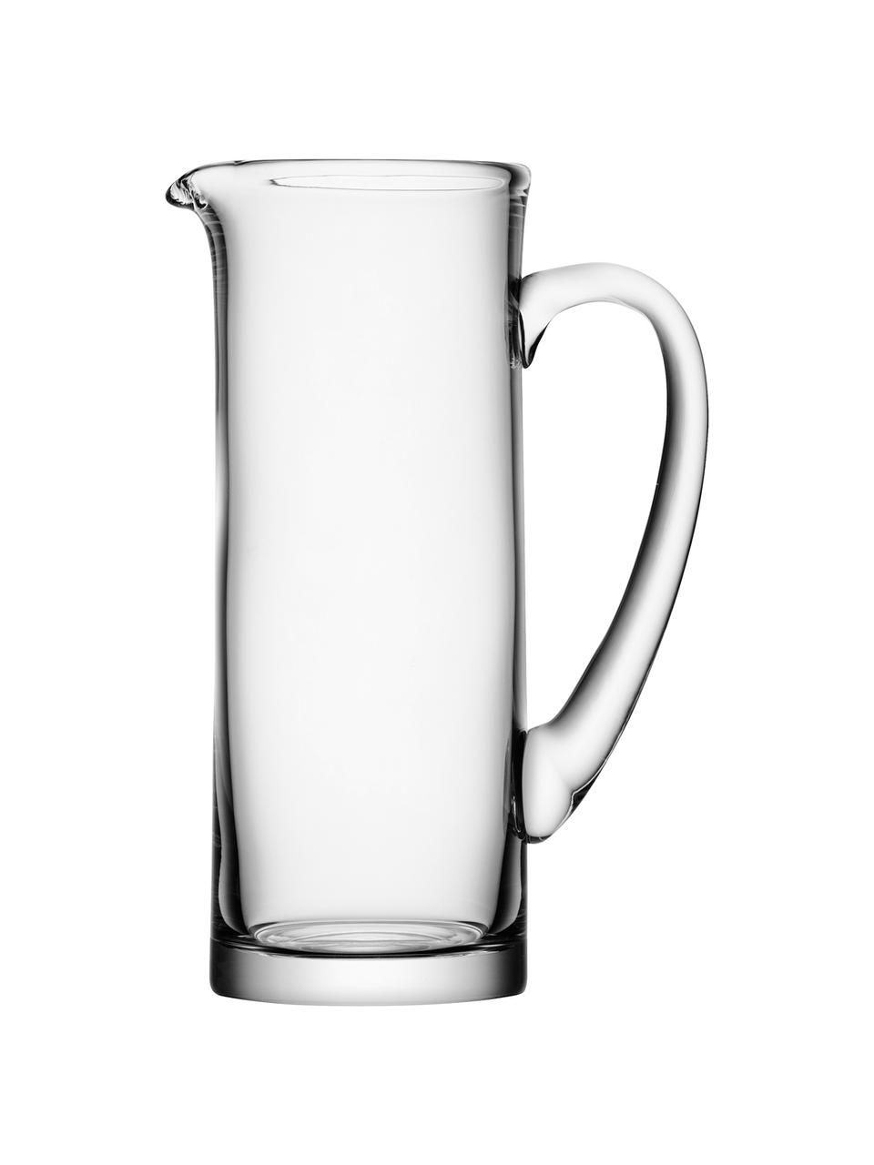 Jarra Basis, 1,5 L, estilo clásico, Vidrio, Transparente, Al 27 cm