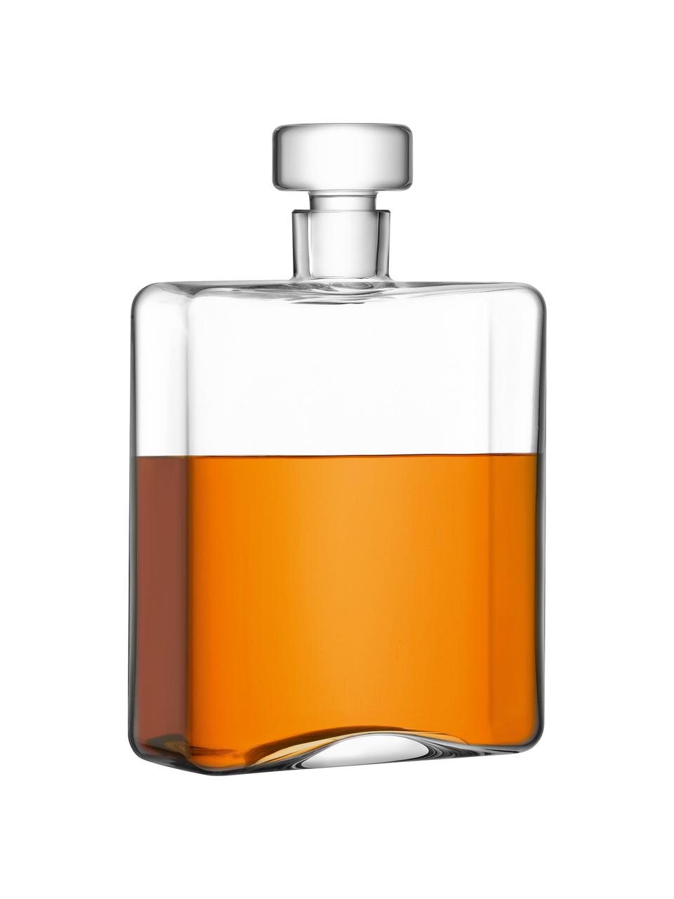 Coffret à whisky Cask, 3 élém., Verre, Transparent, Lot de différentes tailles