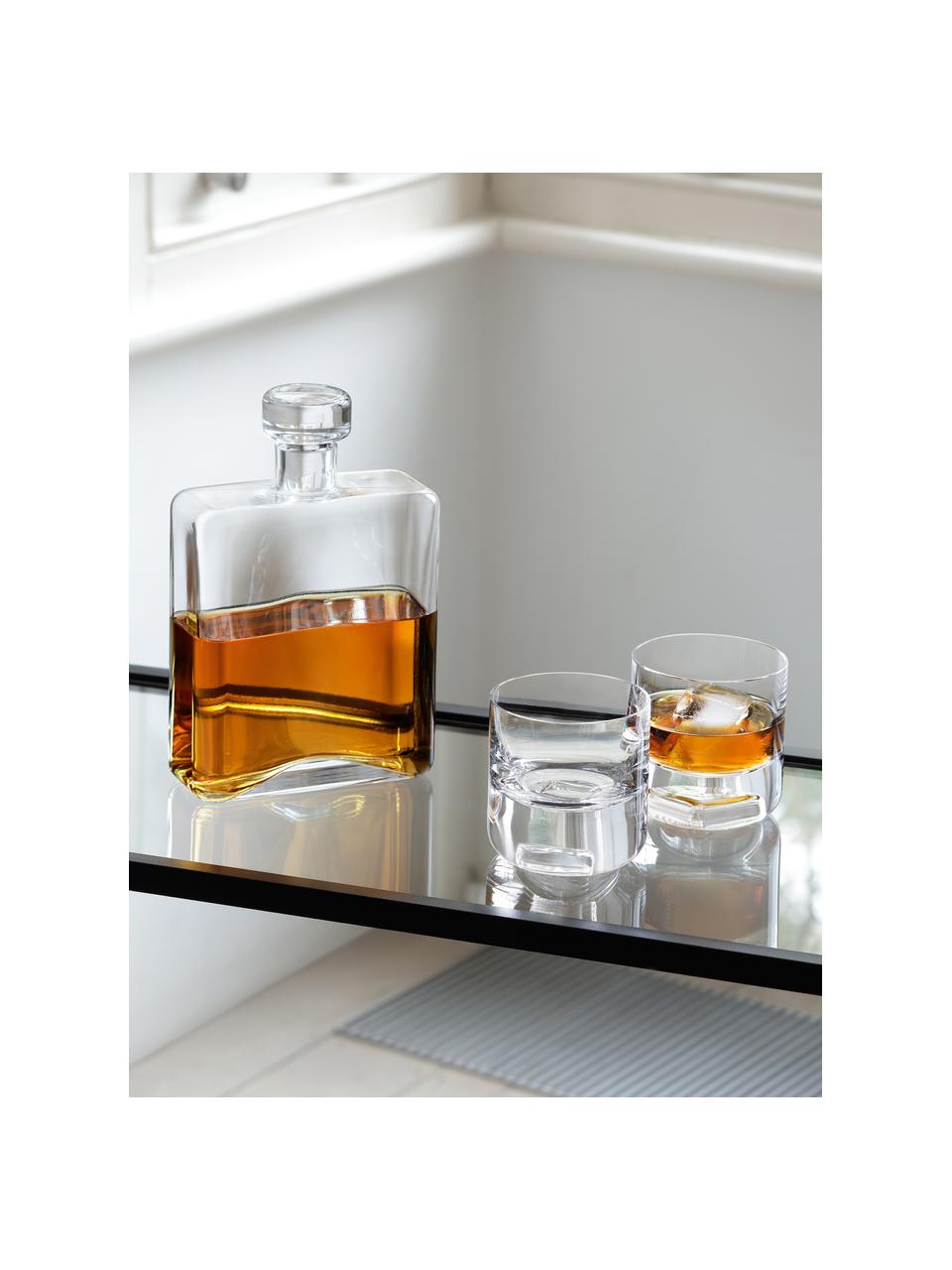 Whiskyset Cask, 3-delig, Glas, Transparant, Set met verschillende formaten