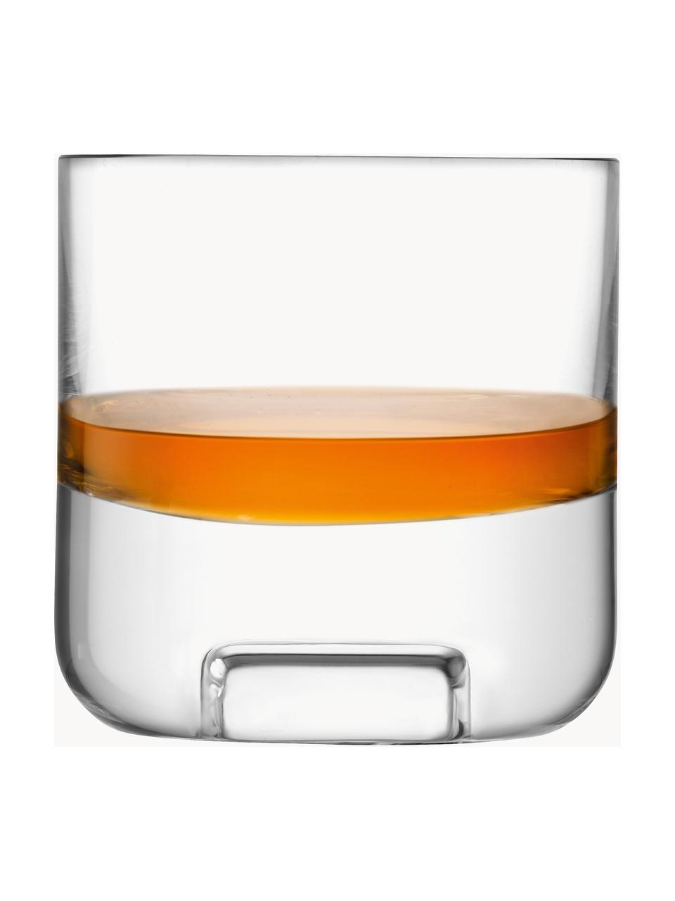 Set de whisky Cask, 3 pzas., Vidrio, Transparente, Set de diferentes tamaños