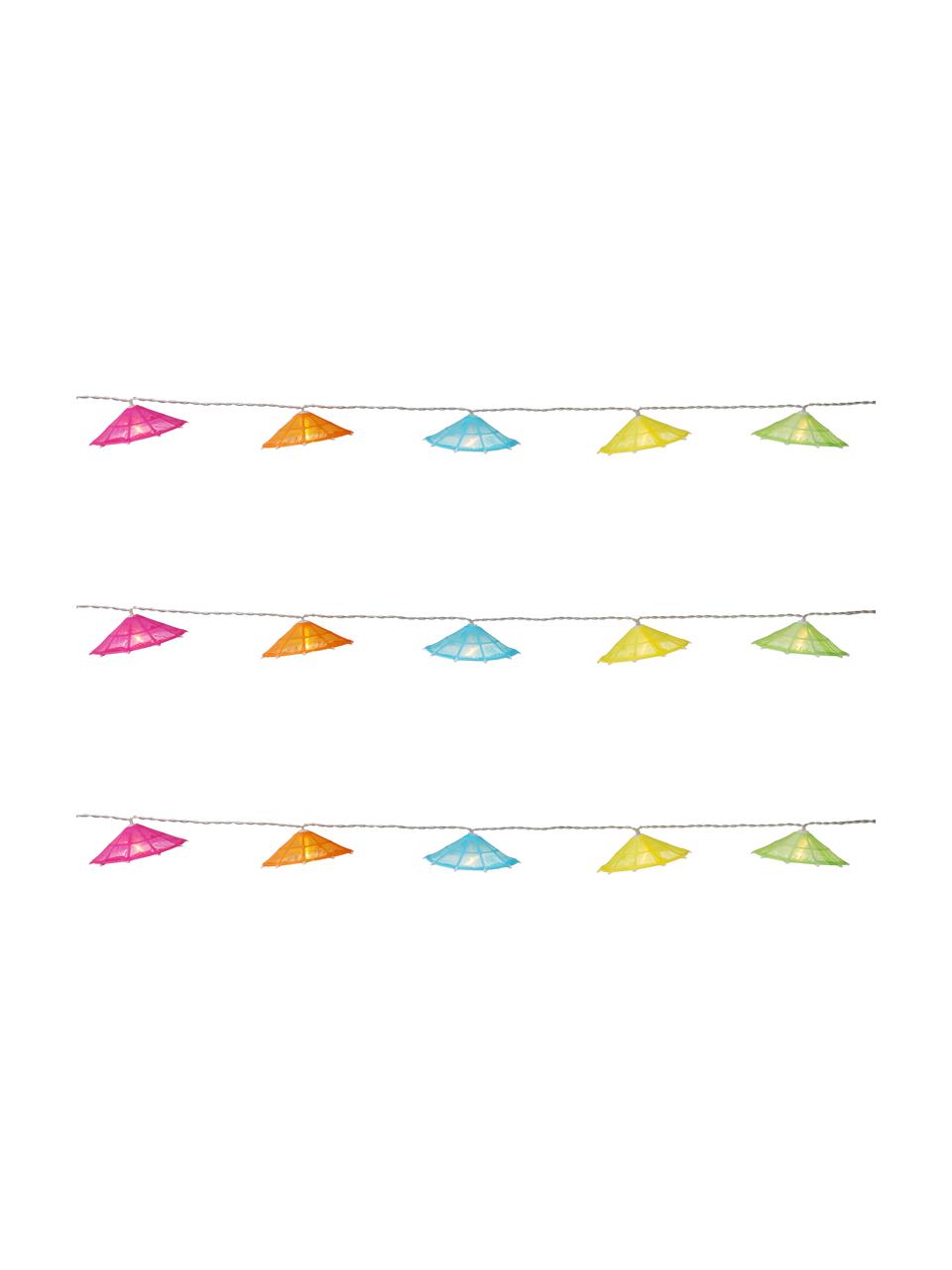 Guirlande lumineuse LED Umbrella, 165 cm, 10 lampions, Multicolore, long. 165 cm