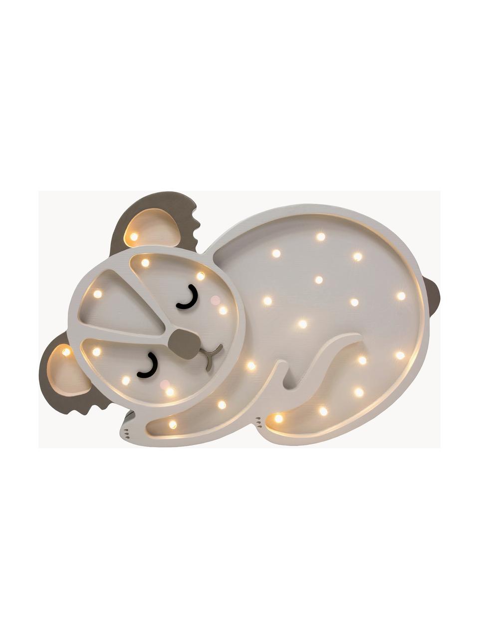 Lampada a LED per cameretta dei bambini fatta a mano con funzione timer e telecomando Koala, luce regolabile, Legno di pino laccato

Questo prodotto è realizzato con legno di provenienza sostenibile e certificato FSC®., Grigio chiaro, grigio scuro, Larg. 35 x Alt. 23 cm