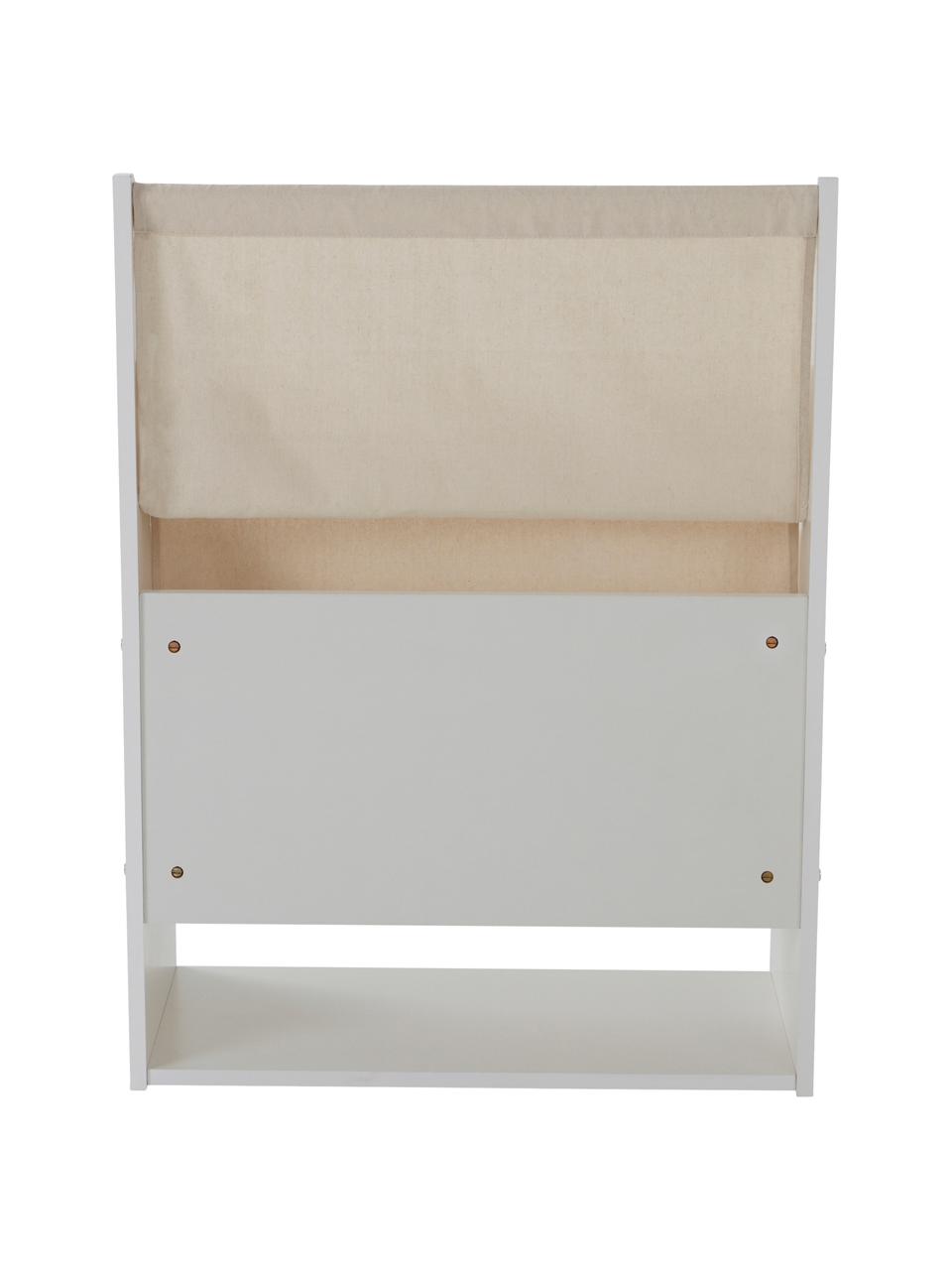 Dětský regál Layla, Bílá, světle béžová, Š 60 cm, V 80 cm