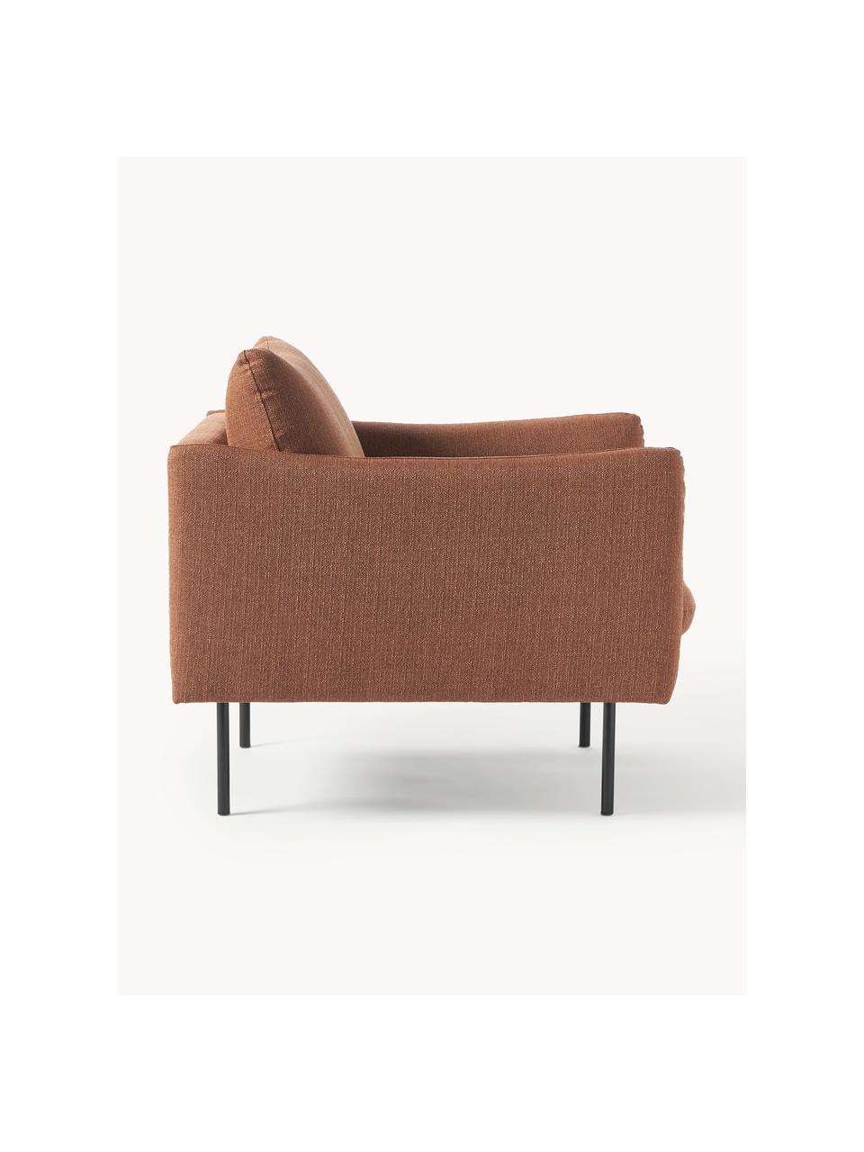 Fauteuil Moby, Tissu nougat, larg. 90 x prof. 90 cm