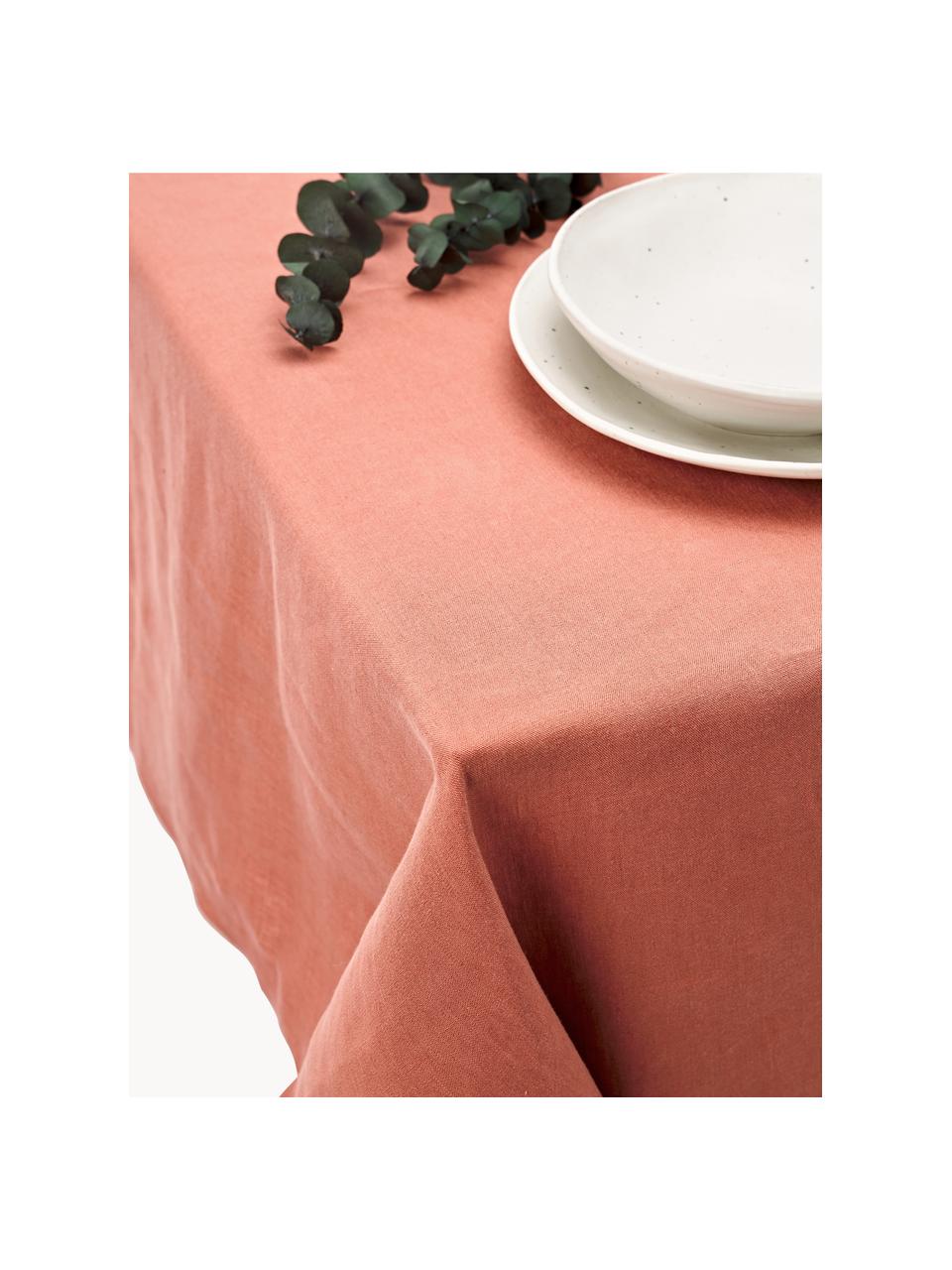 Mantel de lino con ribete Kennedy, 100 % gewaschenes Leinen

El lino es una fibra natural que tiene una buena capacidad de transpirabilidad, además su alta resistencia a la abrasión hace que el lino sea muy duradero.

El material utilizado para este producto ha sido probado contra sustancias nocivas y está certificado según el STANDARD 100 por OEKO-TEX®, 6760CIT, CITEVE., Rojo coral, rosa claro, De 6 a 8 comensales (L 250 x An 140 cm)