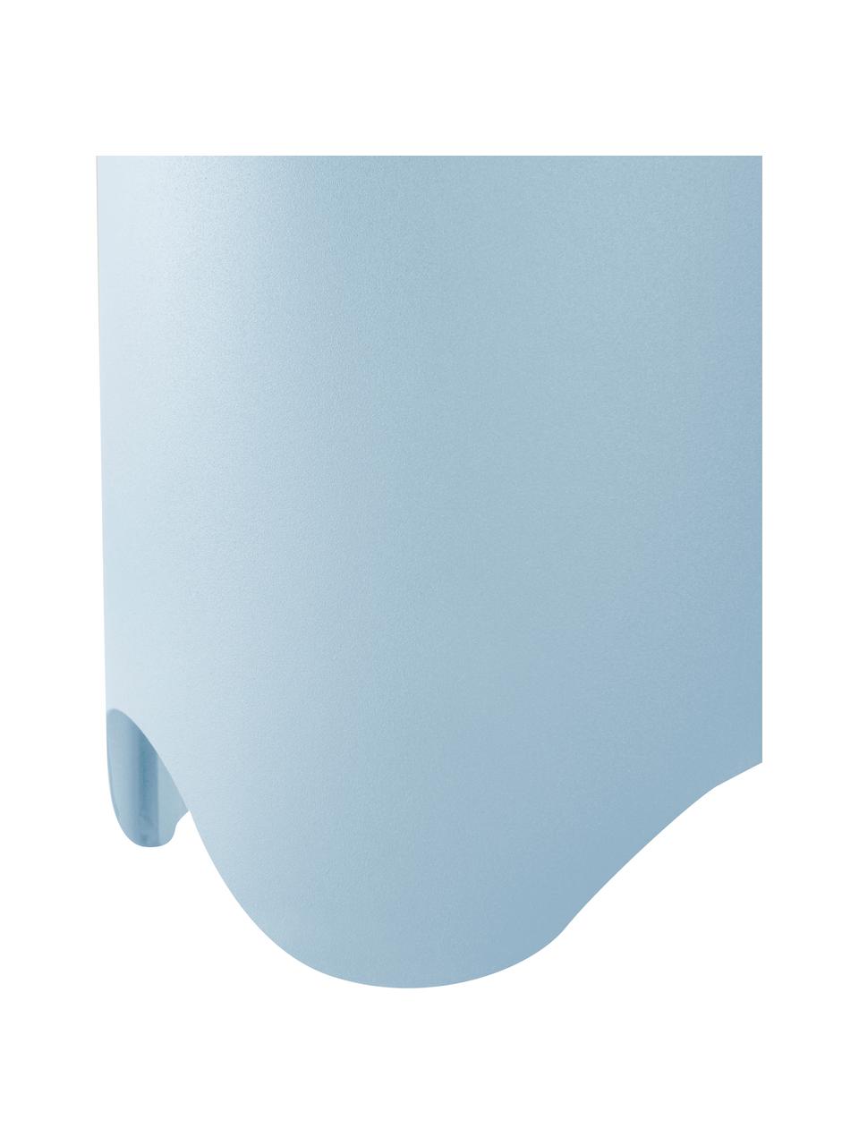 Ronde bijzettafel Boom, Gepoedercoat ijzer, Lichtblauw, Ø 38 x H 55 cm