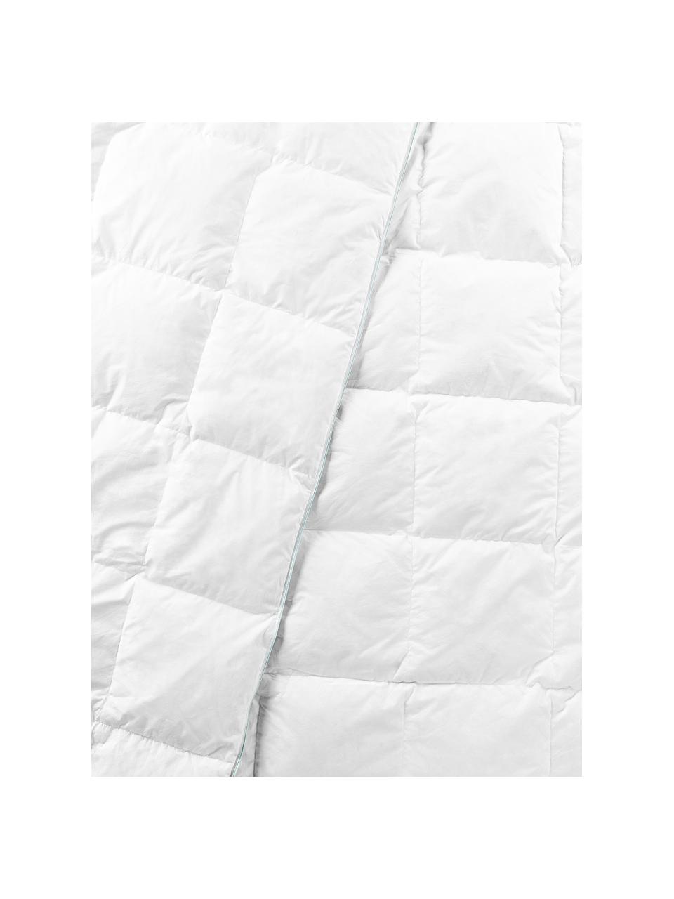 Edredón de plumón Premium, ligero, Blanco, Cama 135/140 cm (200 x 200)