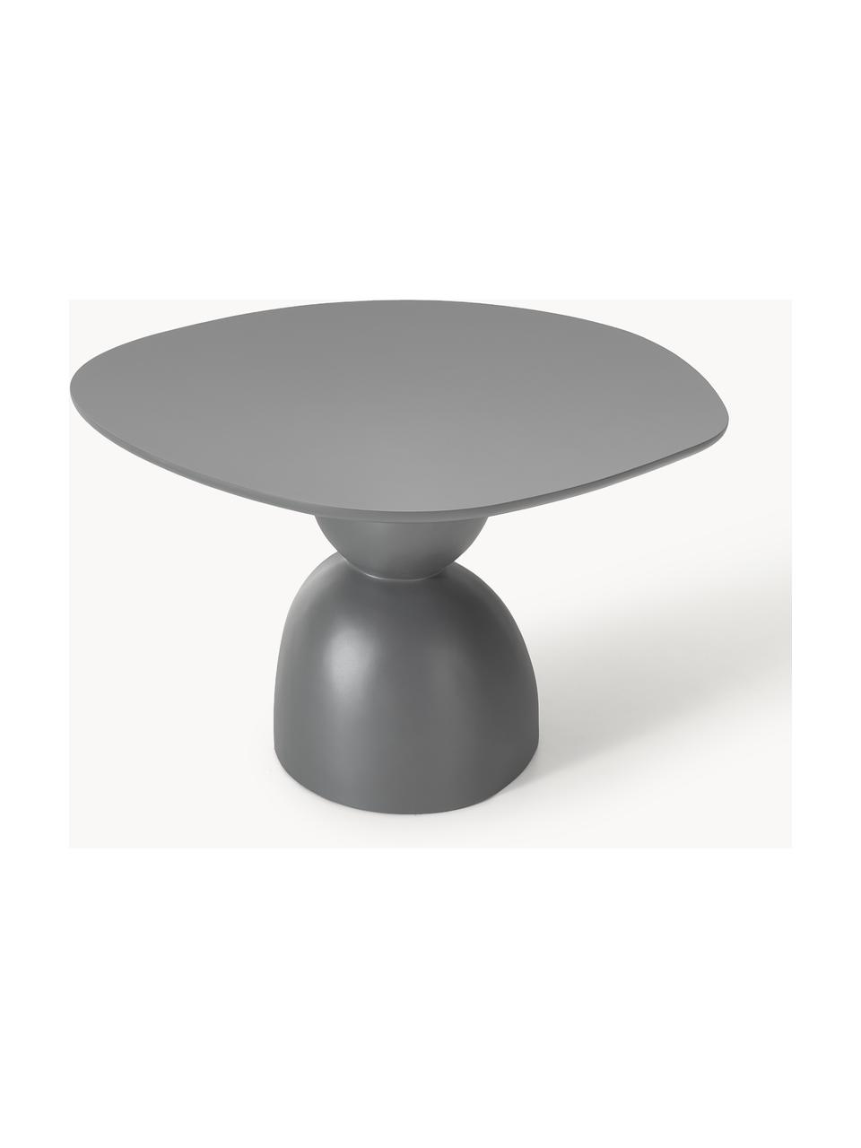 Table de forme organique Sahra, Ø 116 cm, Gris, Ø 116 cm