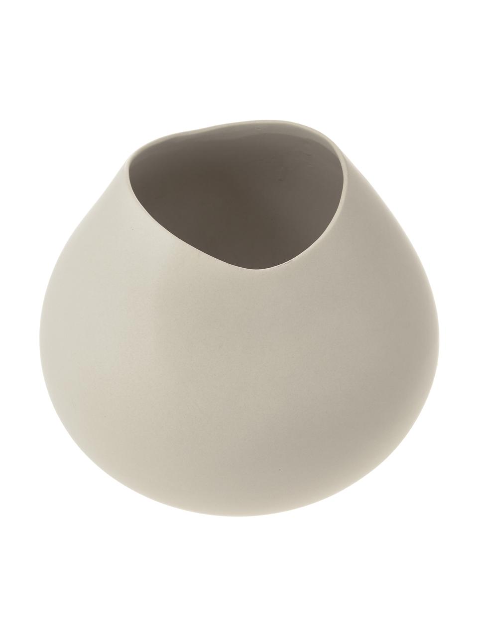 Vaso in gres fatto a mano Opium, Gres, Color crema, Ø 29 x Alt. 28 cm