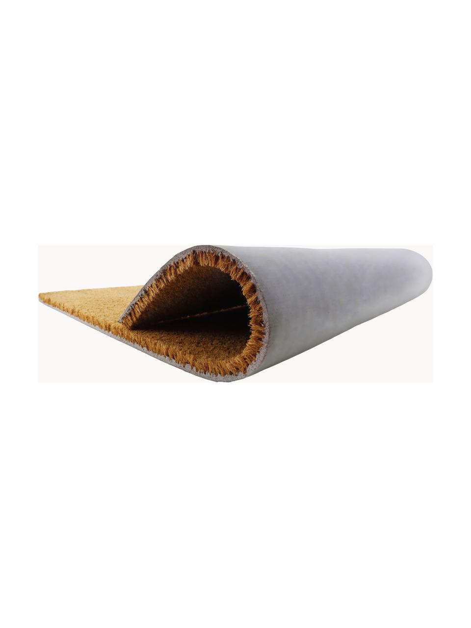 Zerbino Abstract Half Moon, Beige, grigio, Larg. 40 x Lung. 60 cm