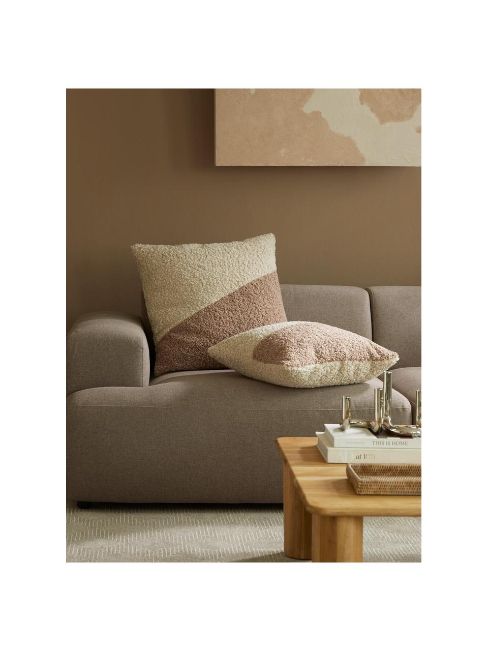 Housse de coussin 50x50 peluche Mateo, 100 % polyester (tissu peluche)

Le matériau est certifié STANDARD 100 OEKO-TEX®,
 22.HCN.34554, Beige clair, beige, larg. 60 x long. 60 cm