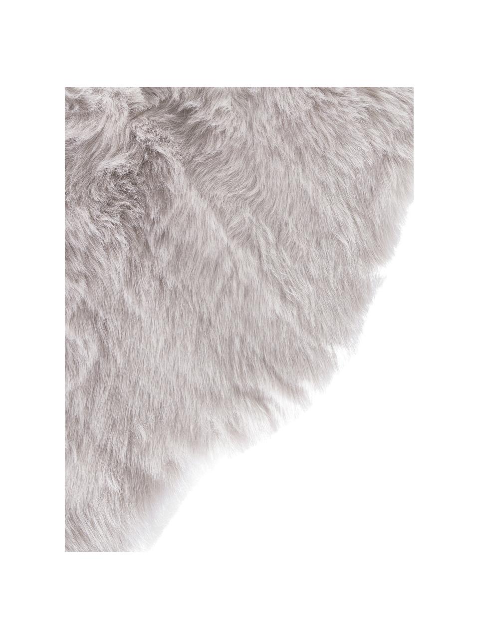 Kunstvacht Mathilde, glad, Bovenzijde: 65% acryl, 35% polyester, Lichtgrijs, B 60 x L 90 cm