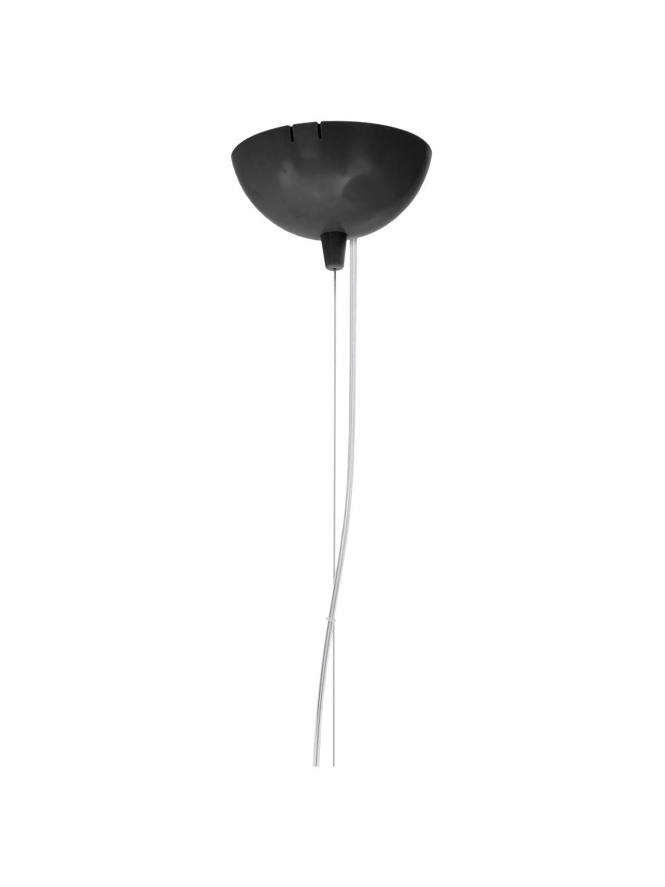 Velké závěsné svítidlo Bellissima, Umělá hmota, Černá, Ø 50 cm, V 41 cm