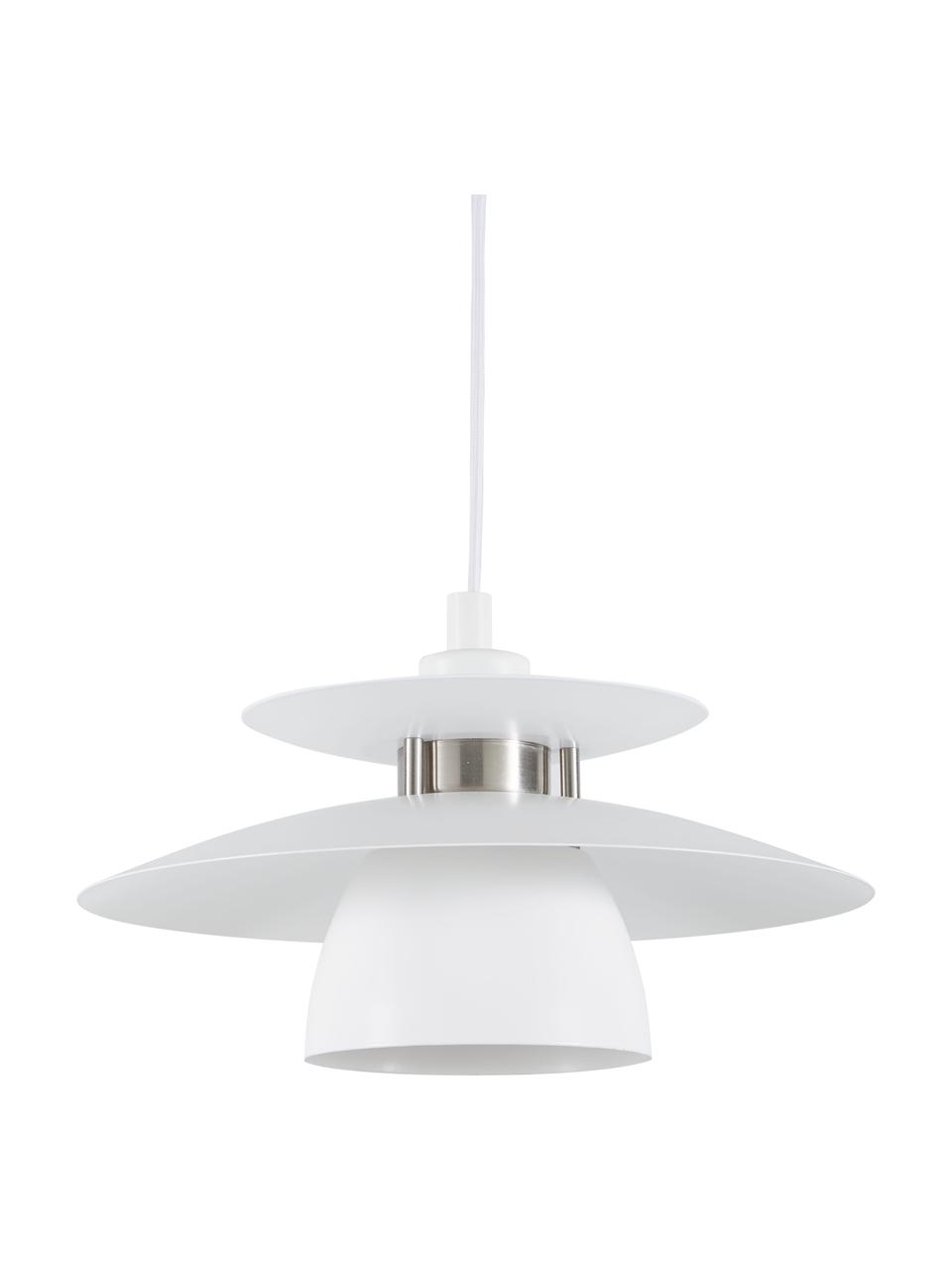 Petite suspension blanche Brenda, Blanc