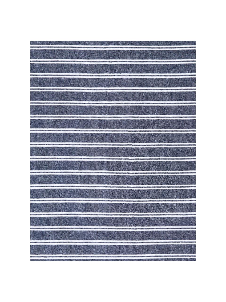 Fouta Surfside, 100% algodón, Azul oscuro, An 90 x L 170 cm