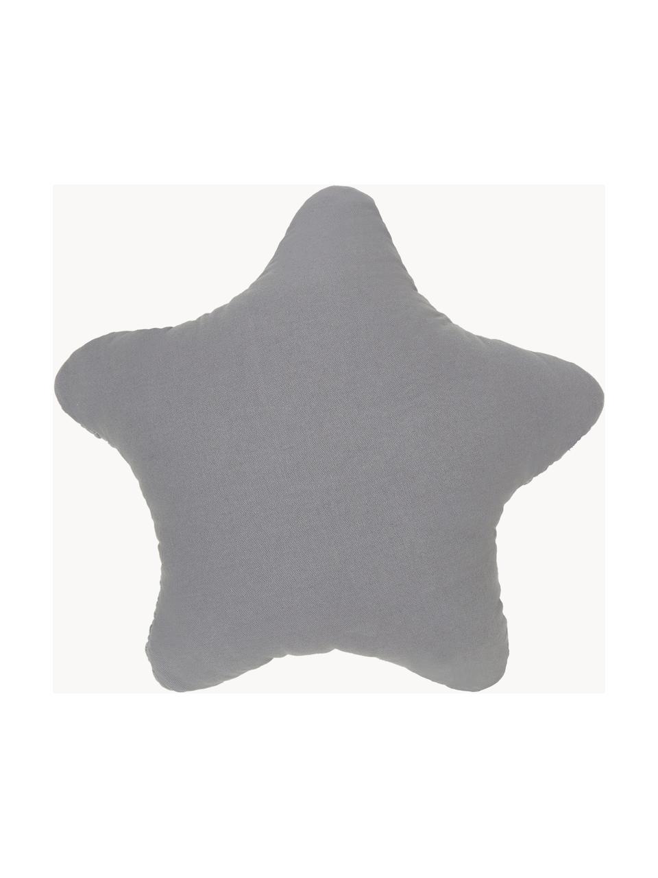 Cojín de punto grueso Sparkle, con relleno, Funda: 100% algodón, Gris claro, An 45 x L 45 cm