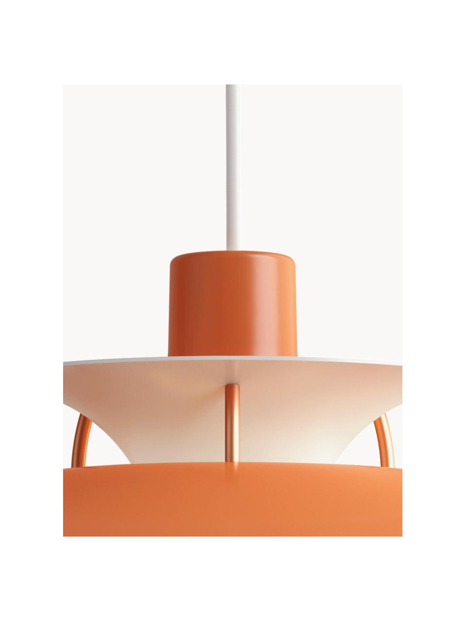 Lampa wisząca PH 5 Mini, Odcienie pomarańczowego, odcienie złotego, Ø 30 x 16 cm