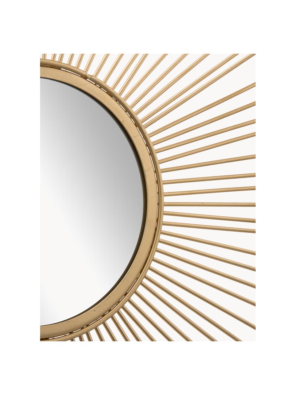 Dekorační zrcadlo Brooklyn, Zlatá, Ø 50 cm