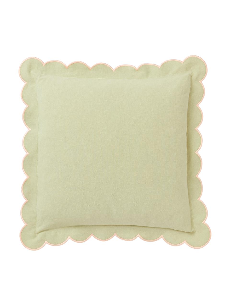 Funda de cojín de algodón con dobladillo Atina, 100% algodón ecológico con certificado BCI

El material utilizado para este producto ha sido probado contra sustancias nocivas y está certificado según el STANDARD 100 by OEKO-TEX®, 4265CIT, CITEVE, Verde salvia, An 45 x L 45 cm