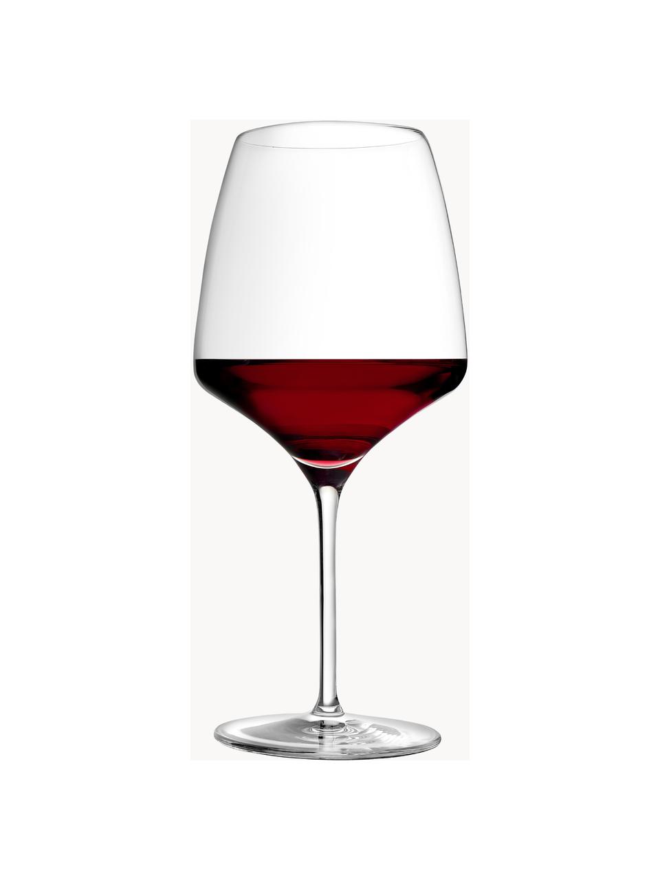 Calici vino rosso a bulbo in cristallo Experience 6 pz
