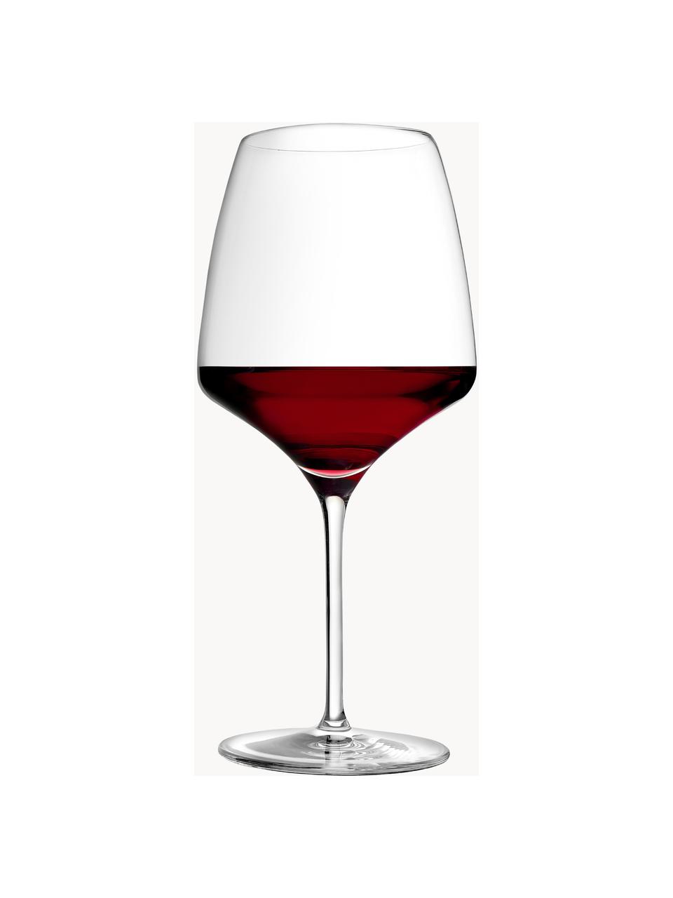 Verres à vin rouge en cristal Experience, 6 pièces, Cristal

Apportez l'éclat du cristal à votre table ! Ce verre est d'une transparence exceptionnelle et d'un poids agréable, ce qui lui donne une sensation de qualité et un aspect élégant. De plus, les coupes fines rendent chaque pièce unique, en faisant un objet à la fois pratique et esthétique, Transparent, Ø 11 x haut. 23 cm, 645 ml