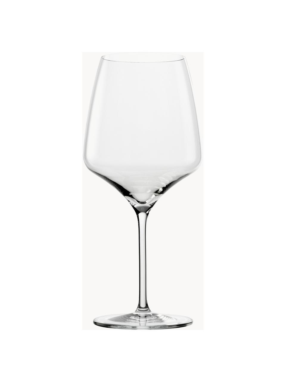 Baňaté křišťálové sklenice na červené víno Experience, 6 ks, Křišťál, Transparentní, Ø 11 cm, V 23 cm, 645 ml