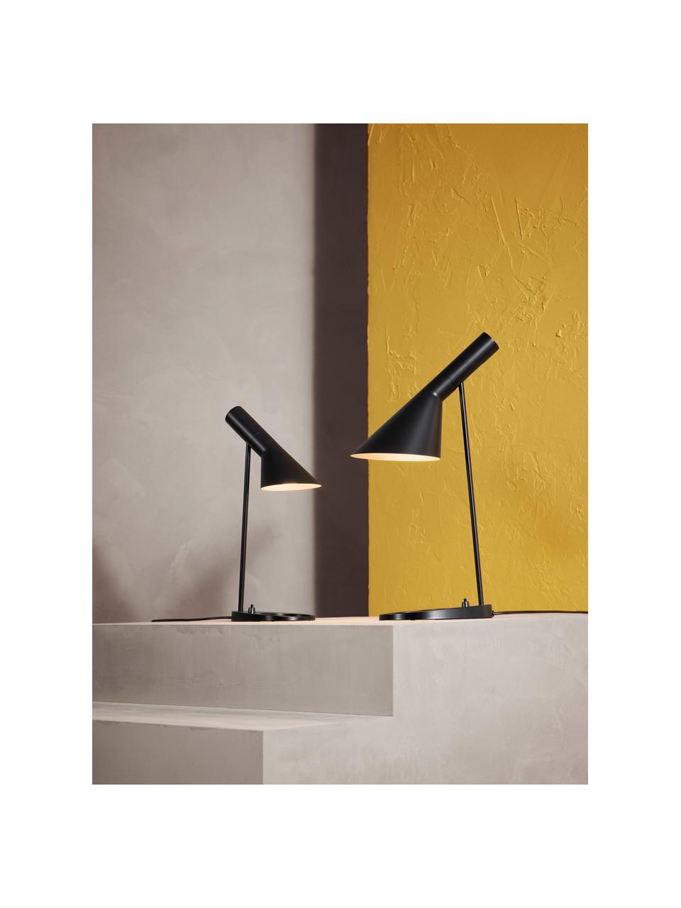 Bureaulamp AJ, verschillende formaten, Lamp: gecoat staal, Zwart, Ø 25 x H 43 cm